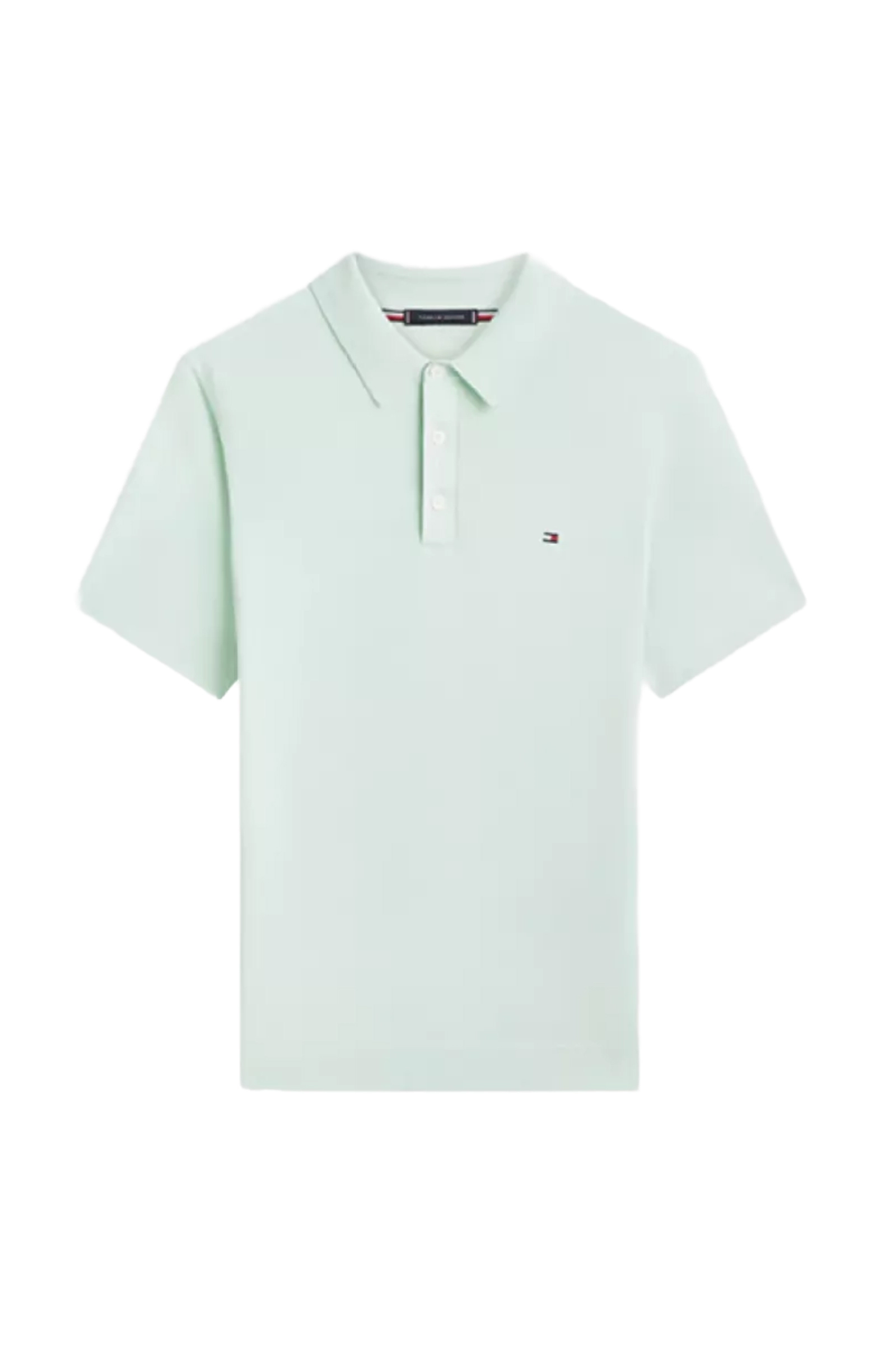 Heren polo korte mouw groen