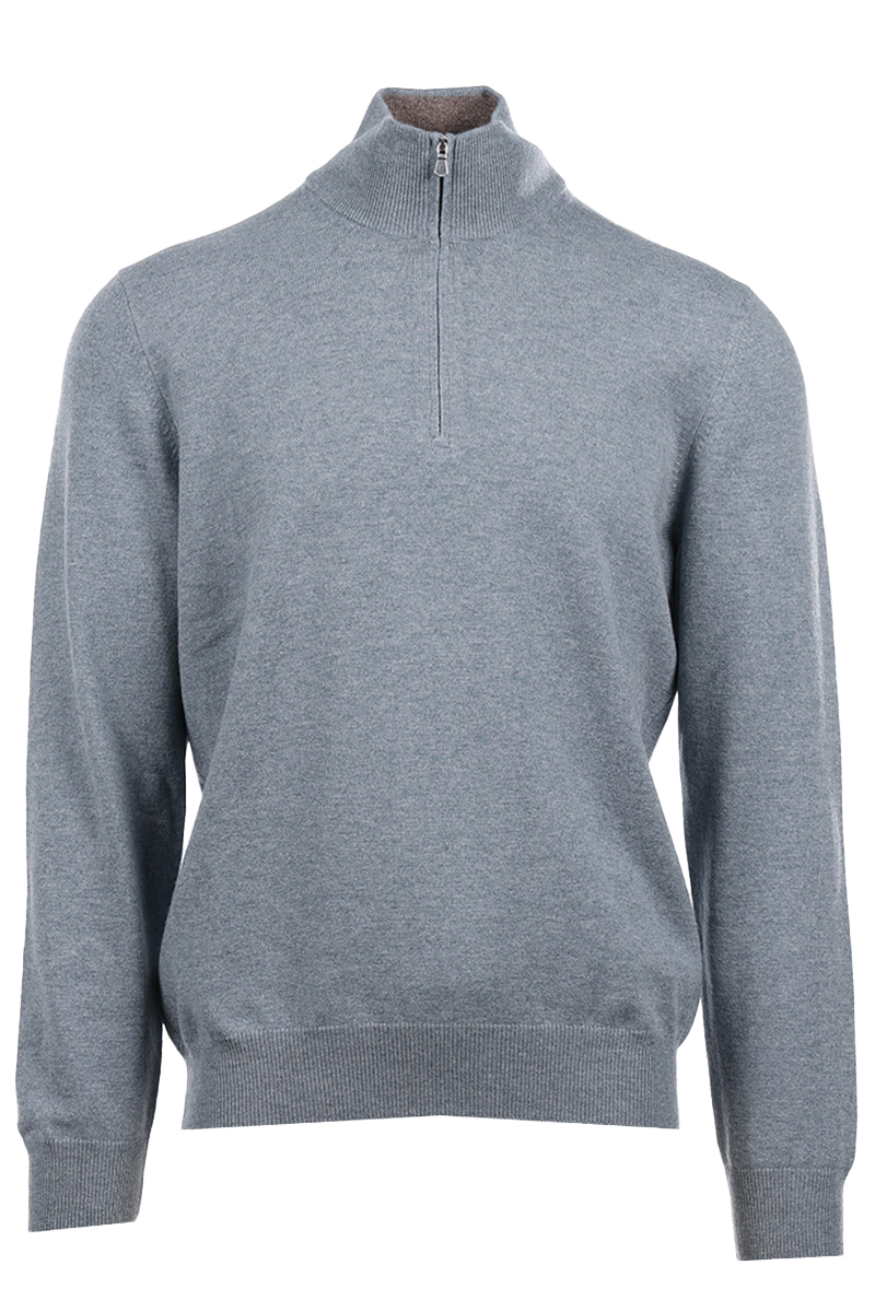 Per Venti MOCK ZIP C Blauw-1 1
