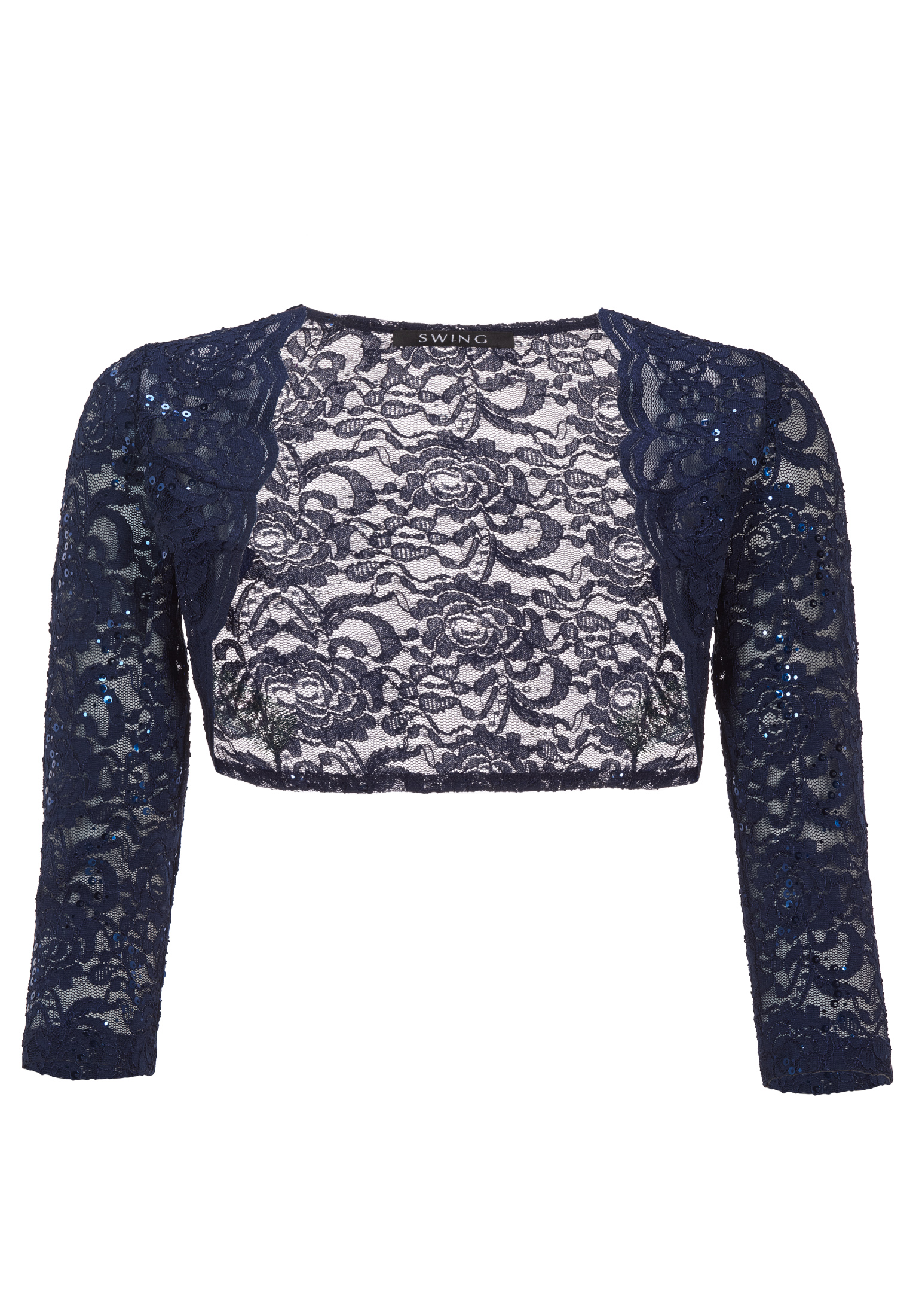 Dames vest blauw