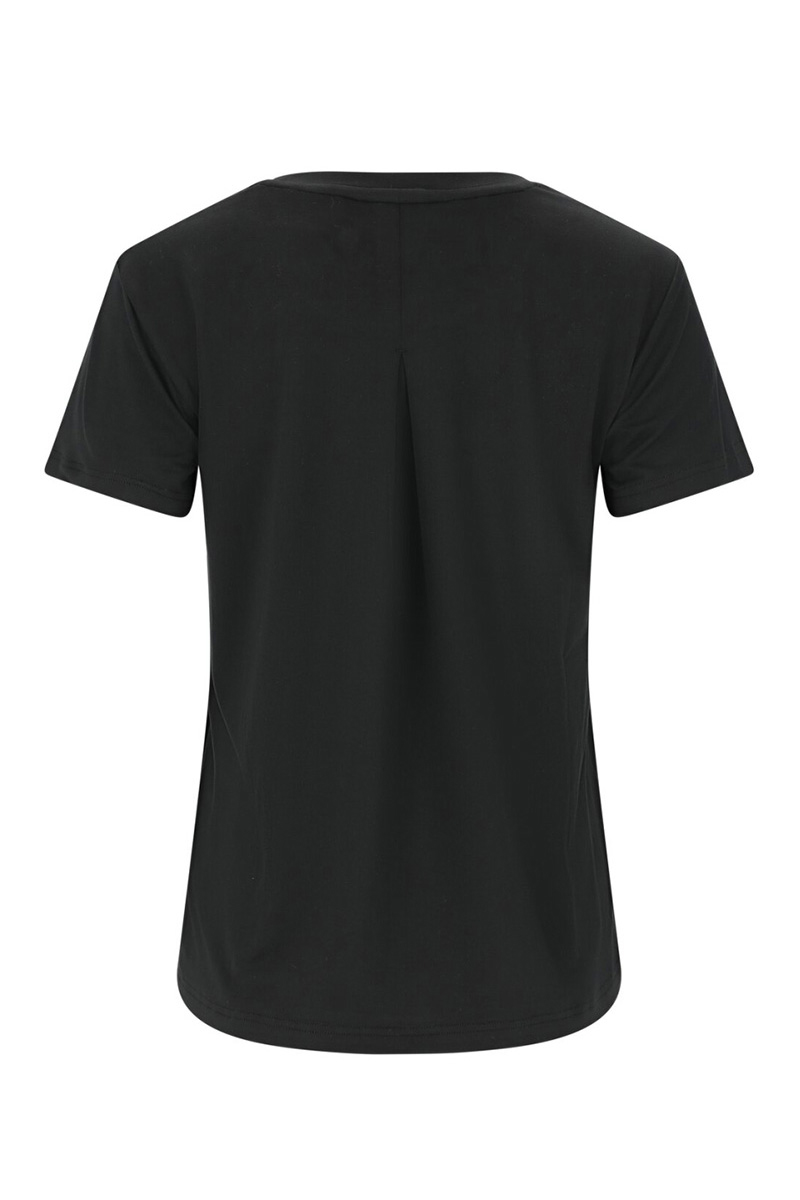 Athlecia PACEY W S/S TEE Zwart-1 2