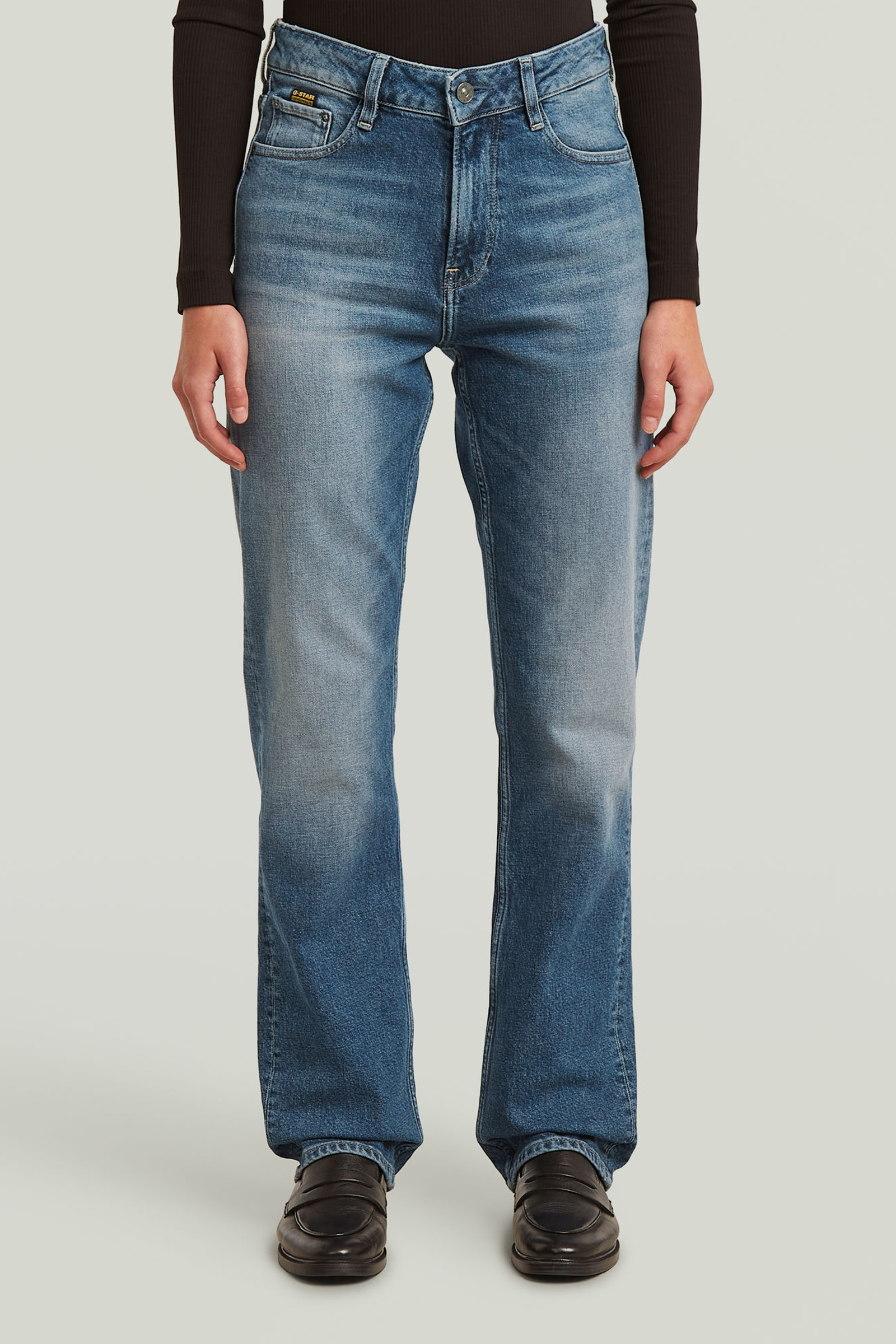 Dames jeans blauw