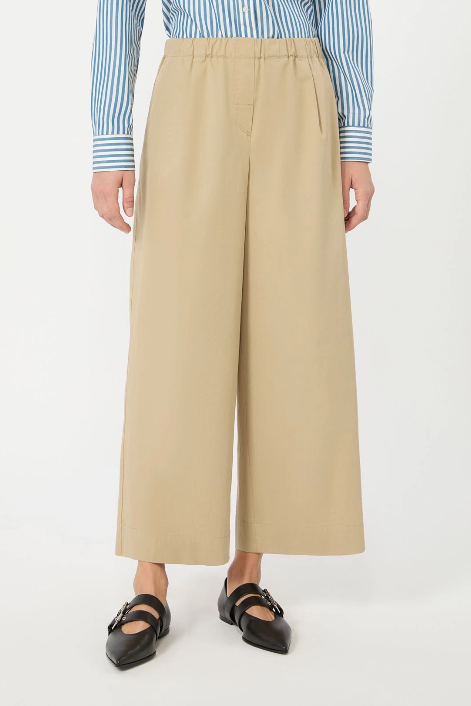 Dames broek bruin