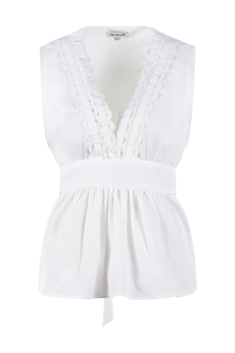 Dames top wit