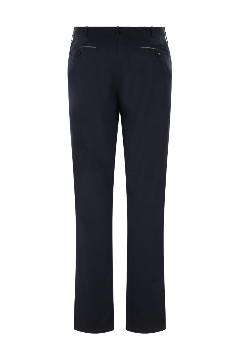 Heren pantalon blauw