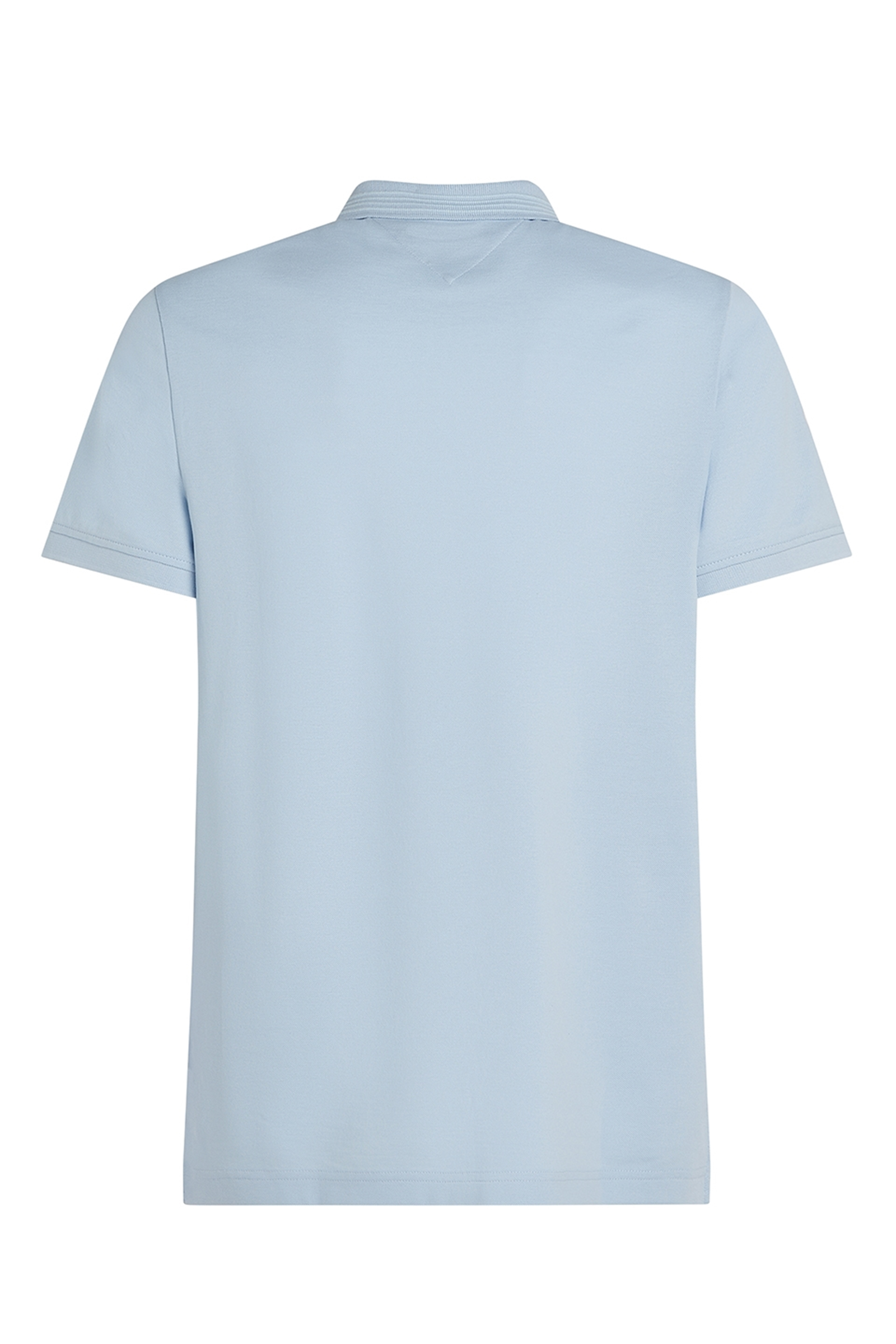 Heren polo korte mouw blauw