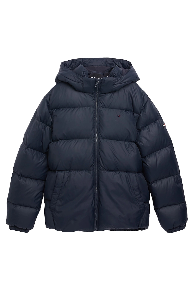 Tommy Hilfiger Essential down jacket Blauw-1 1