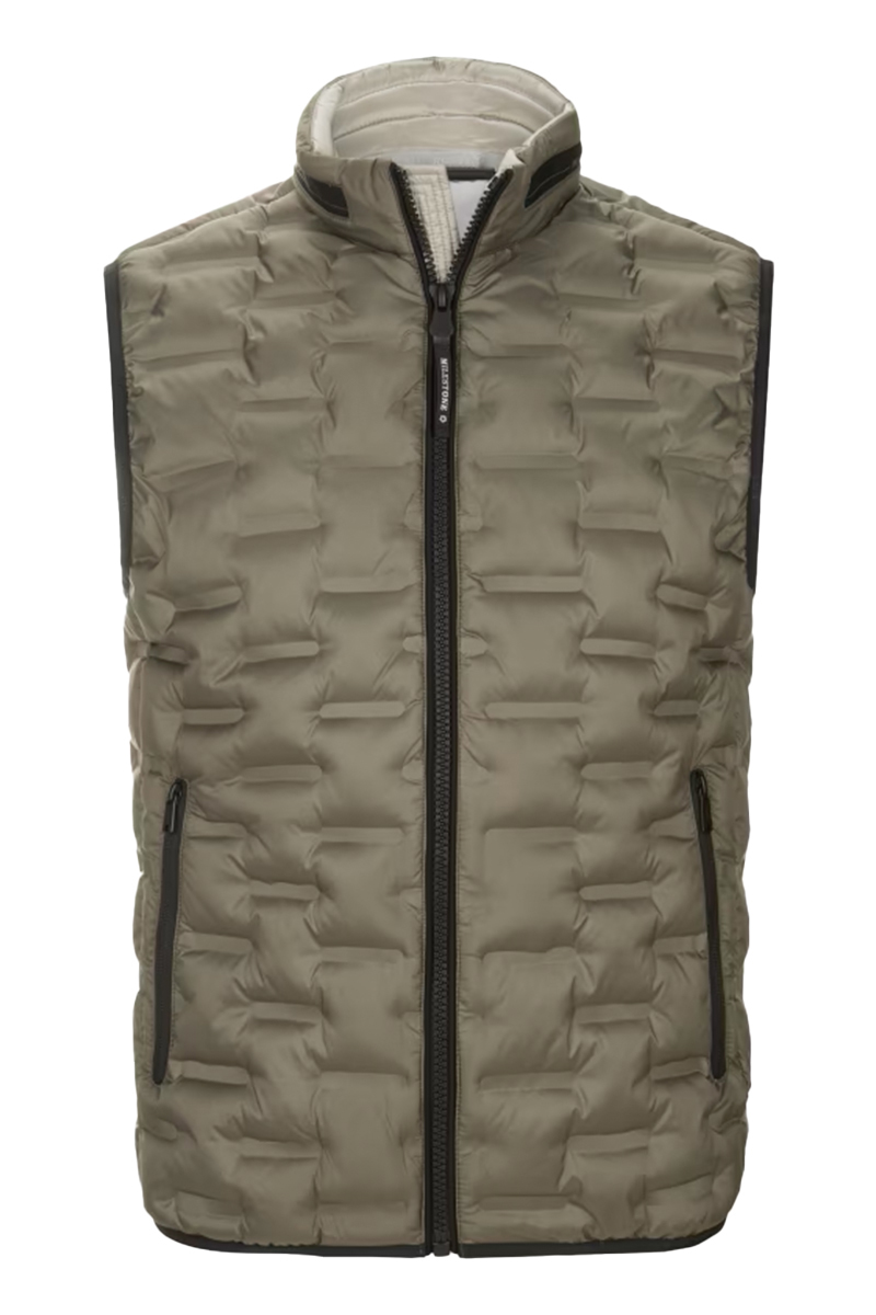 Heren bodywarmer bruin