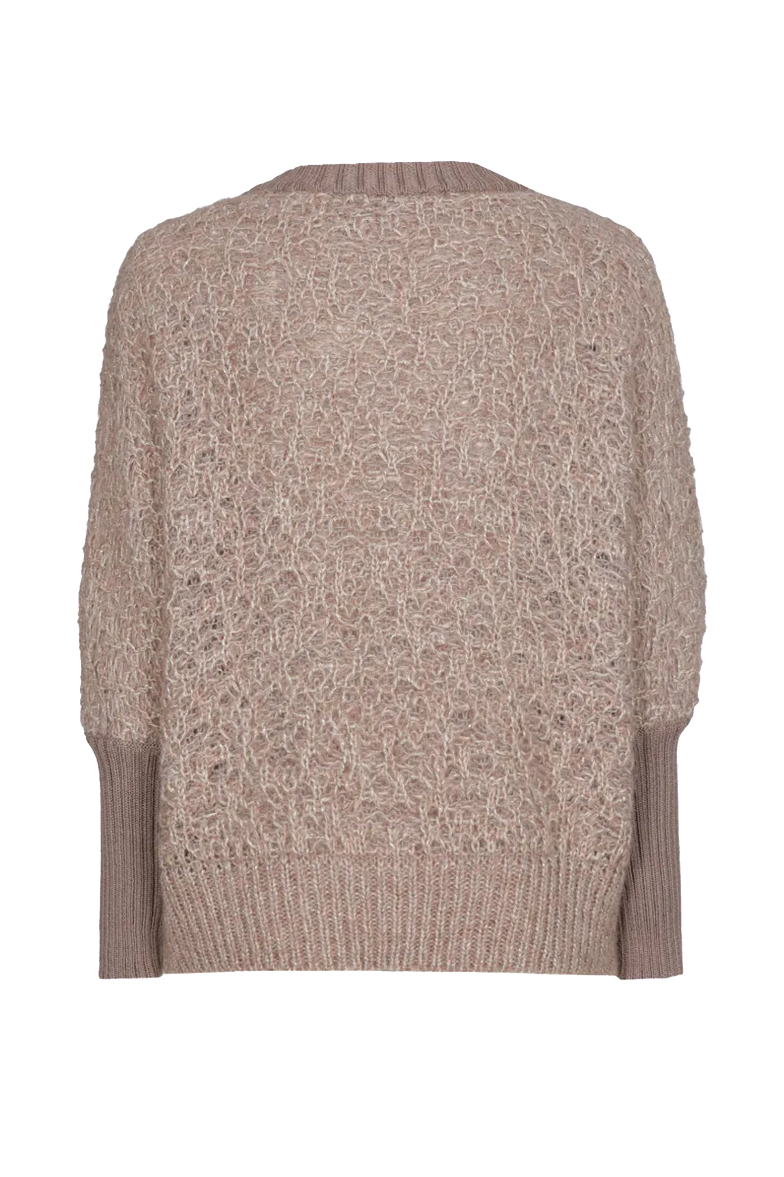 Dames sweater bruin