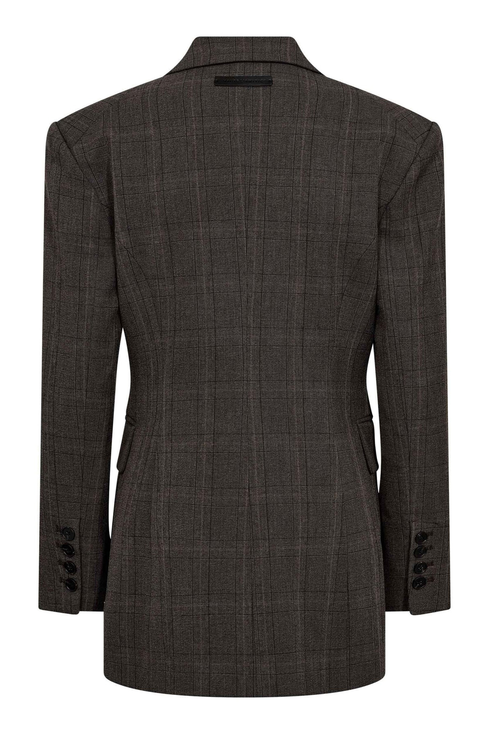 Dames blazer bruin