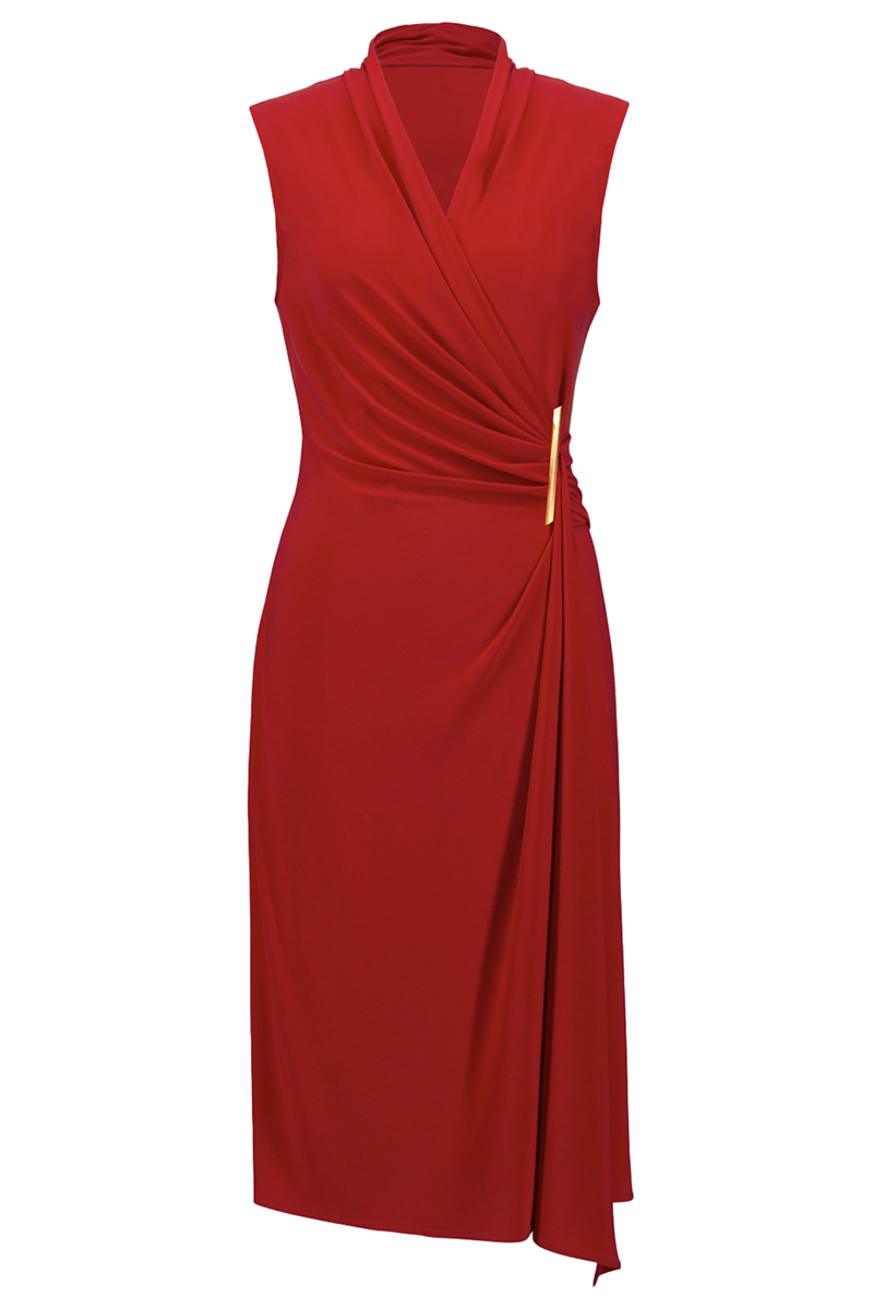 Dames jurk rood