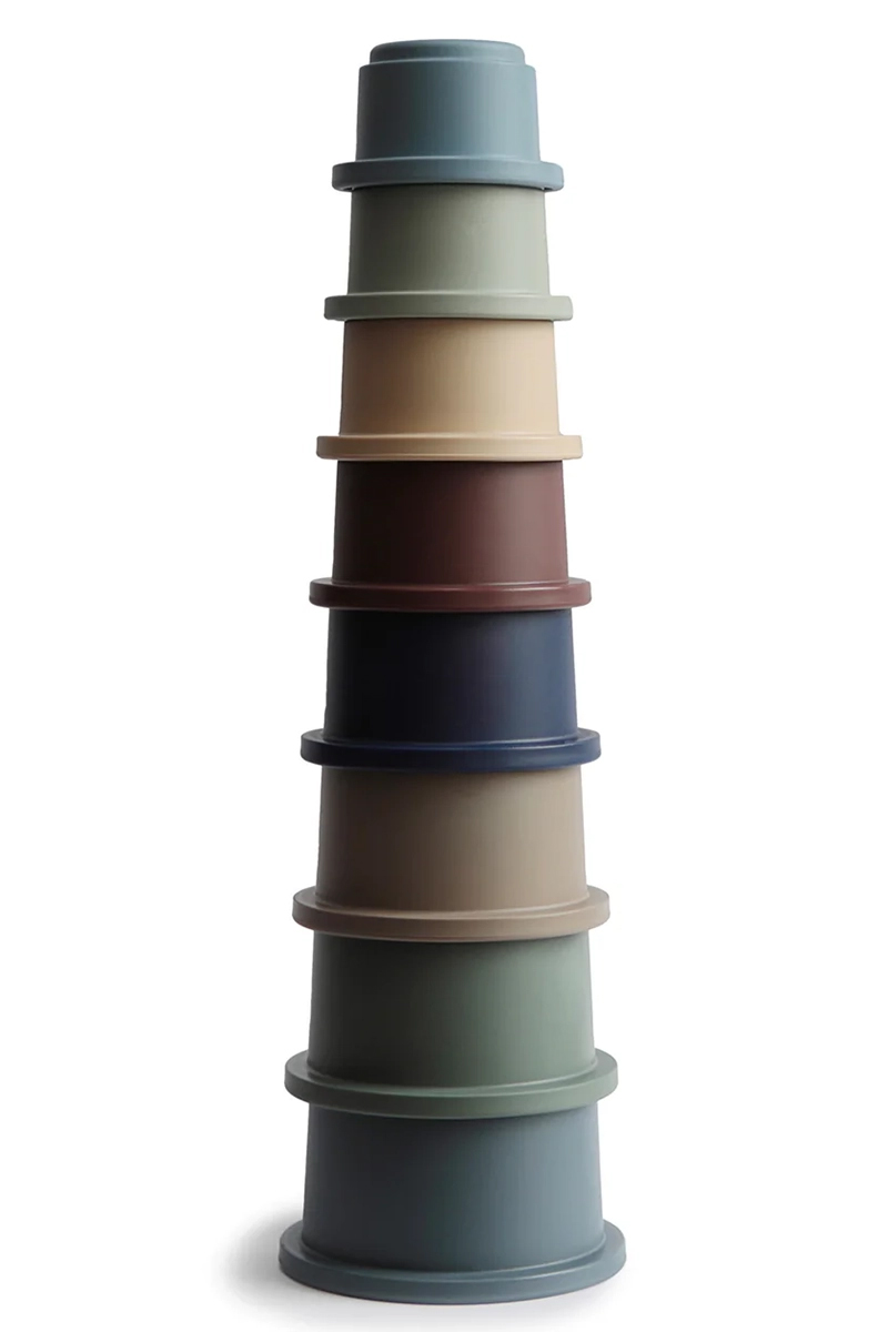Mushie Stacking cups Diversen-1 1