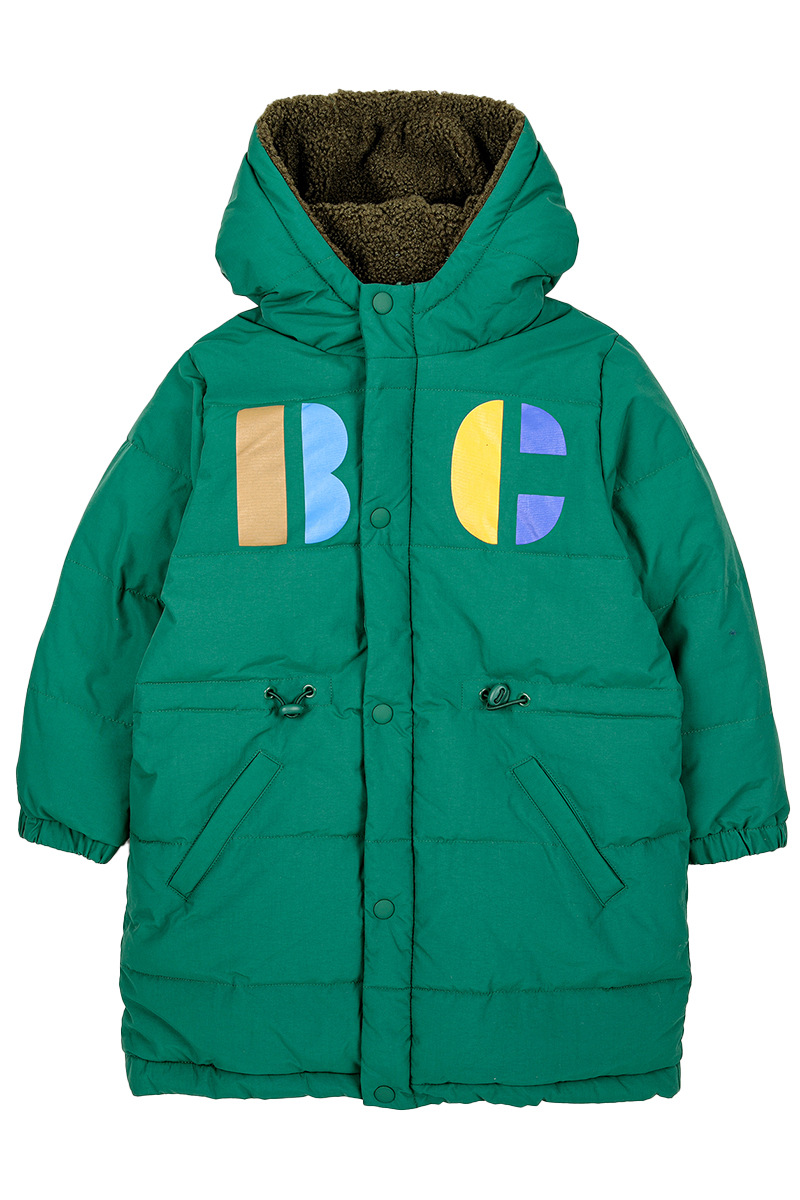 Bobo Choses multicolor bc reversible parka Groen-1 1