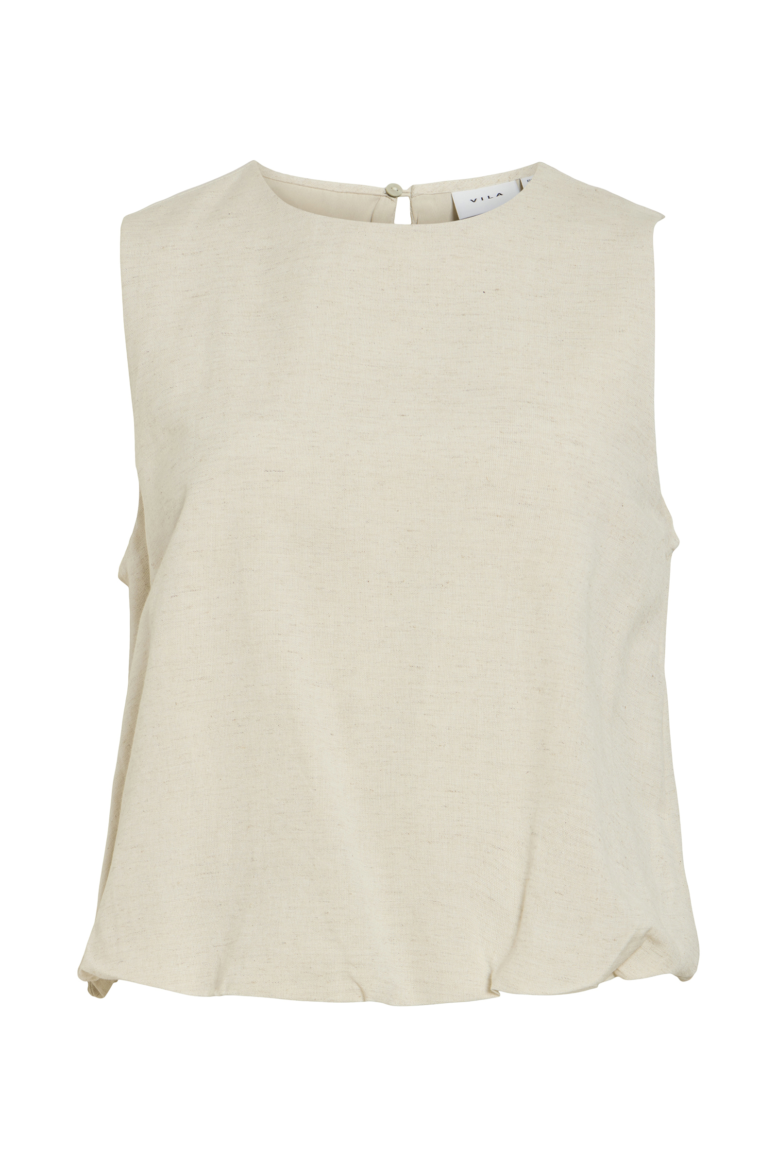 Dames blouse korte mouw bruin