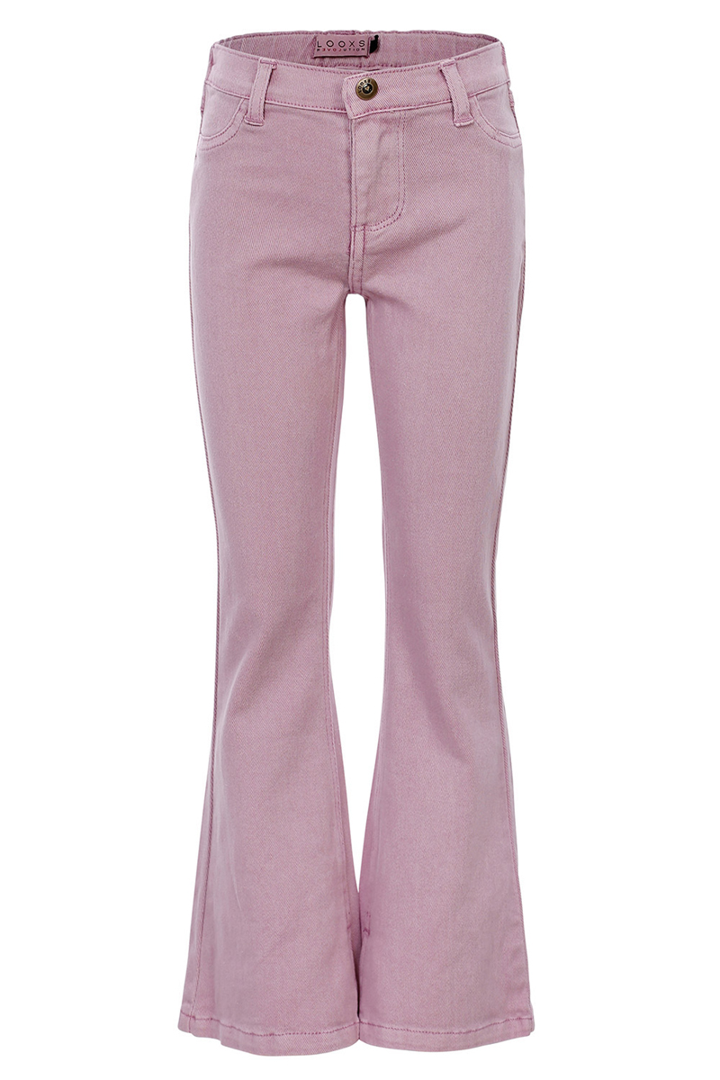 Meisjes broek paars