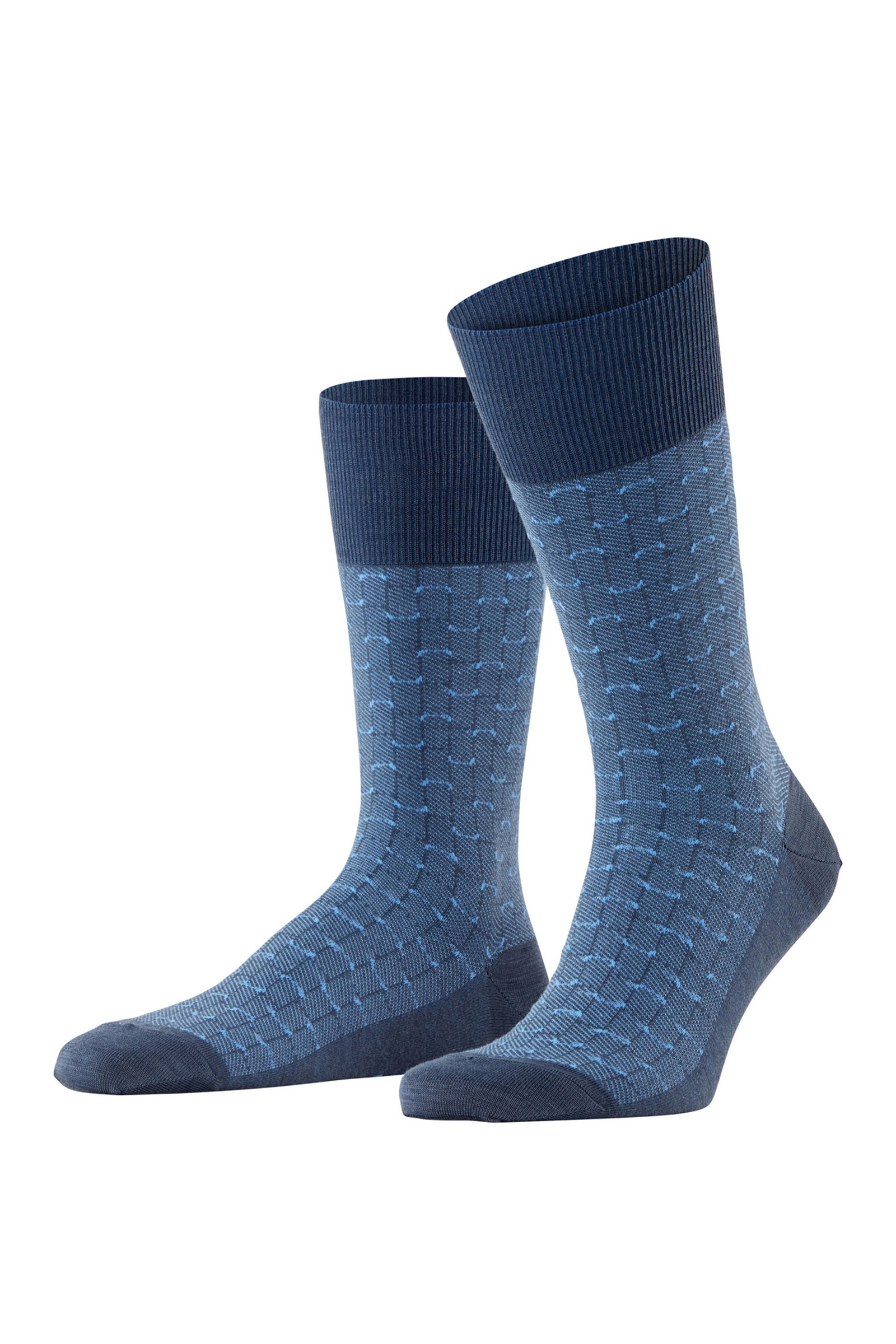 Heren sokken blauw
