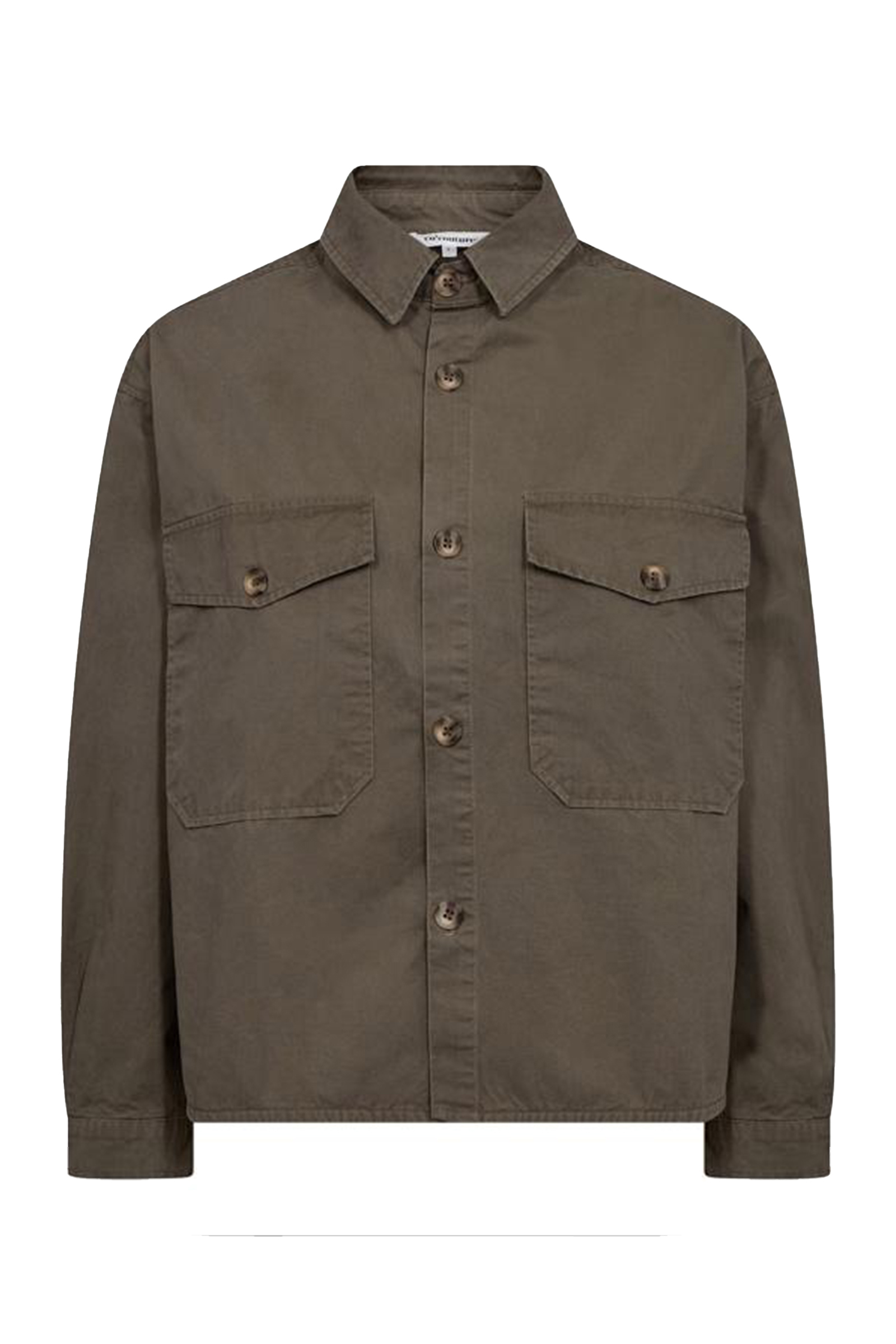 Dames blouse lange mouw groen