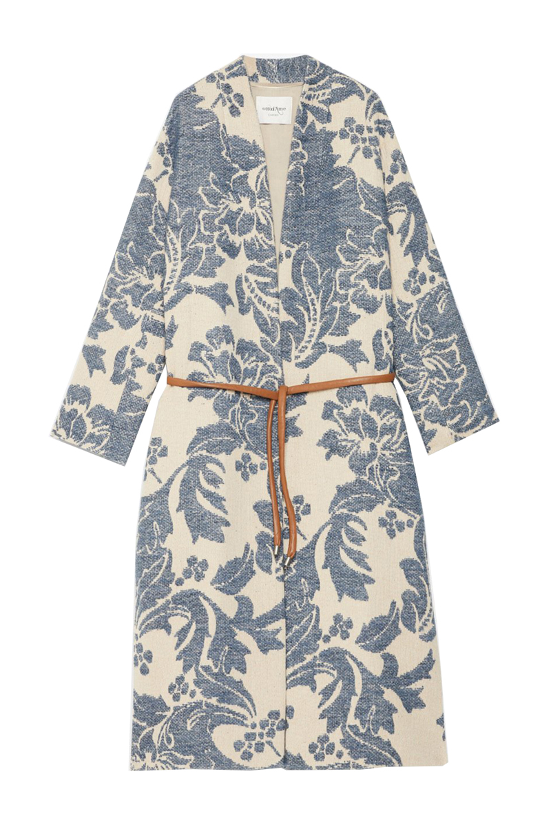Dames jas blauw