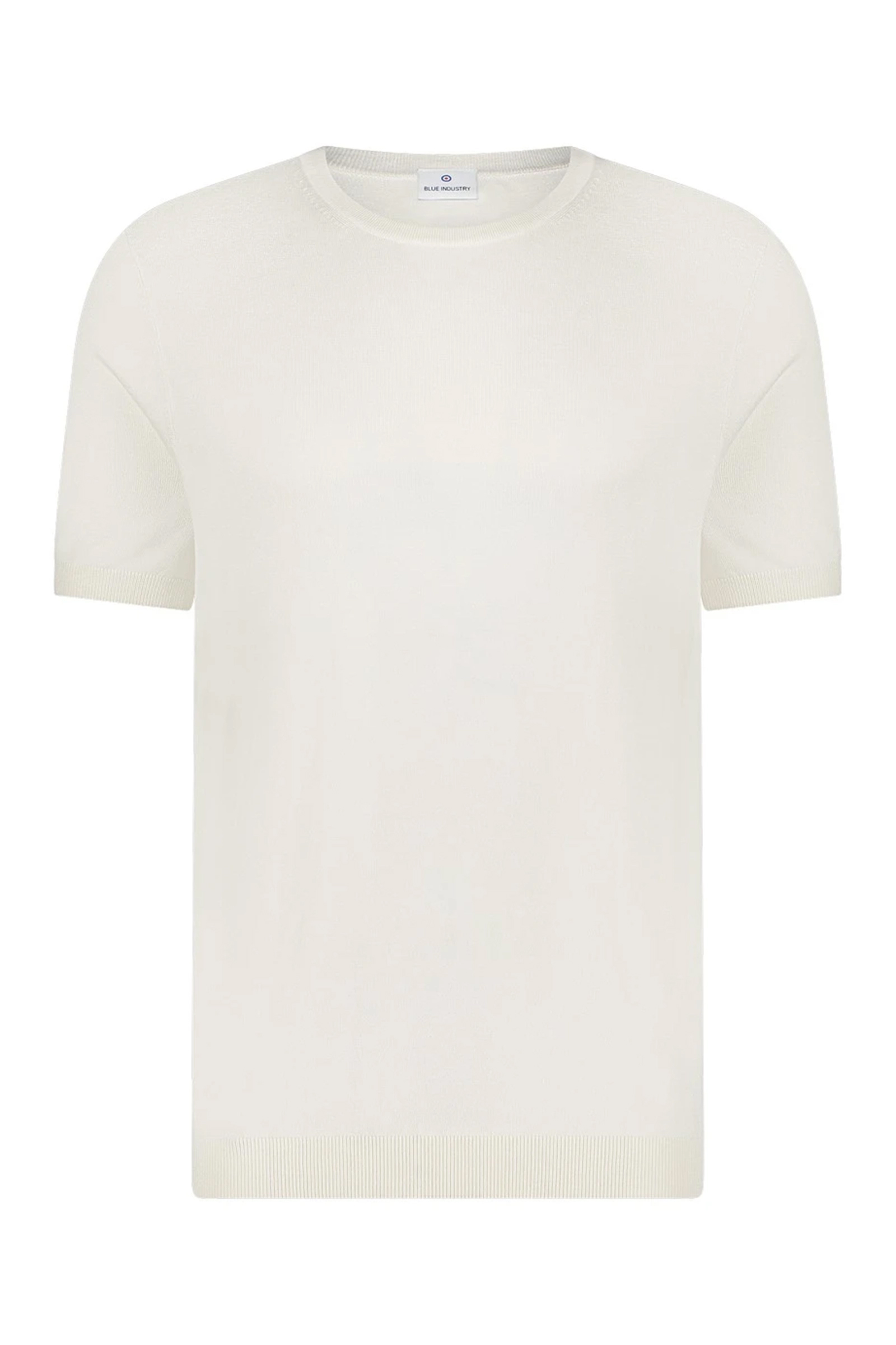 Blue Industry T-shirt Wit-1 1