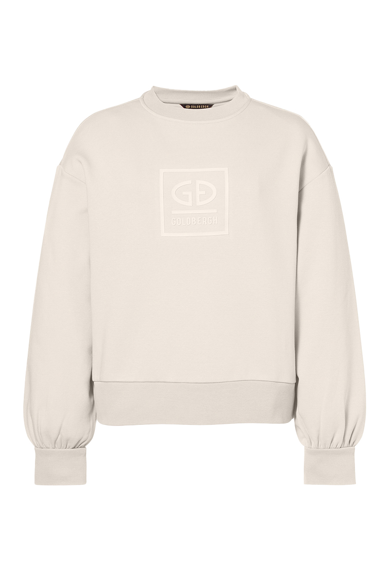 Casual dames sweater bruin