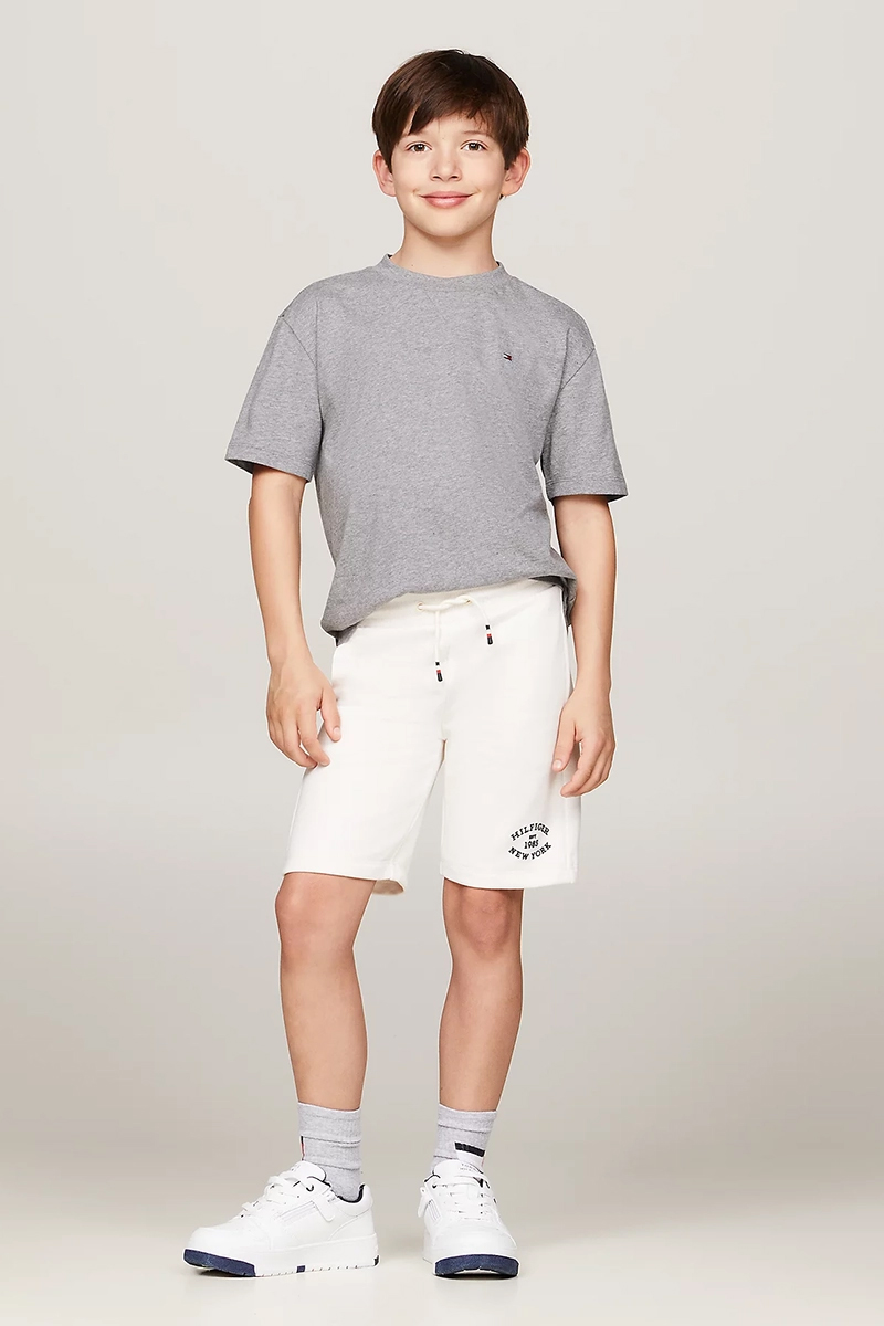 Jongens t-shirt korte mouw grijs