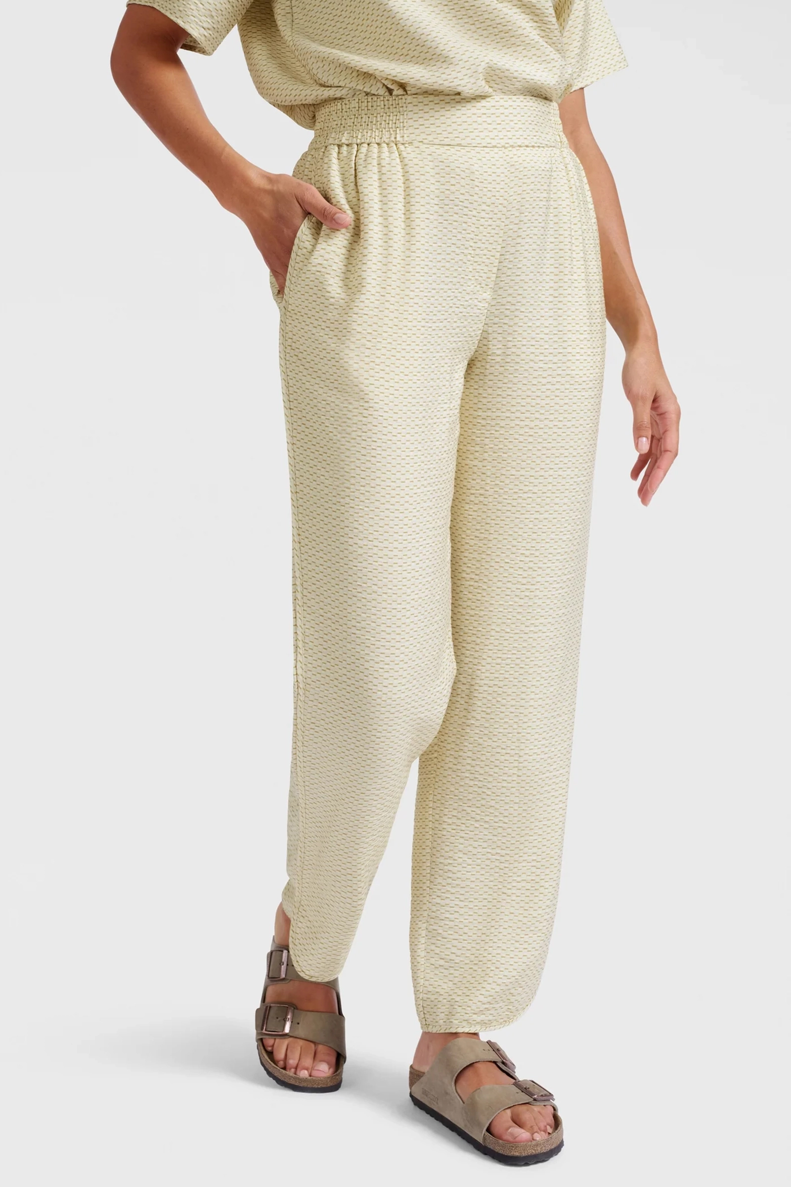 Dames broek grijs