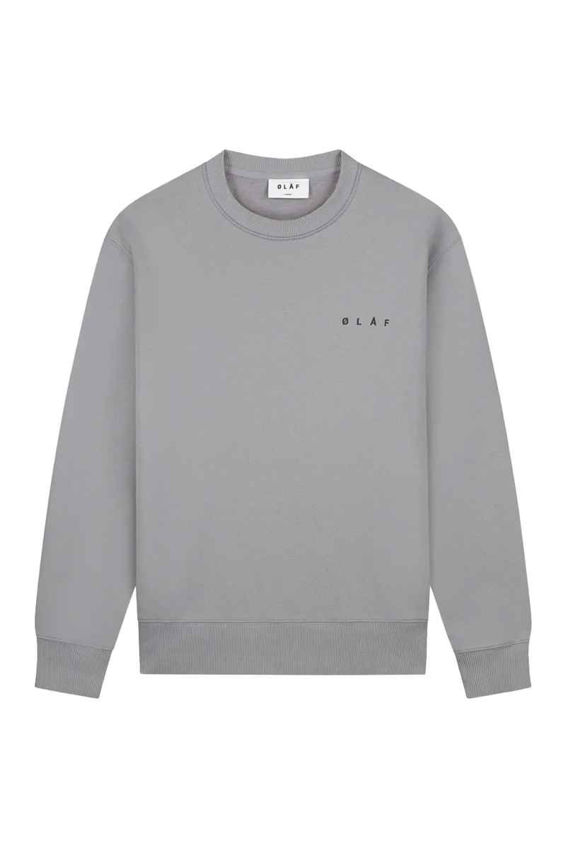 Heren sweater grijs