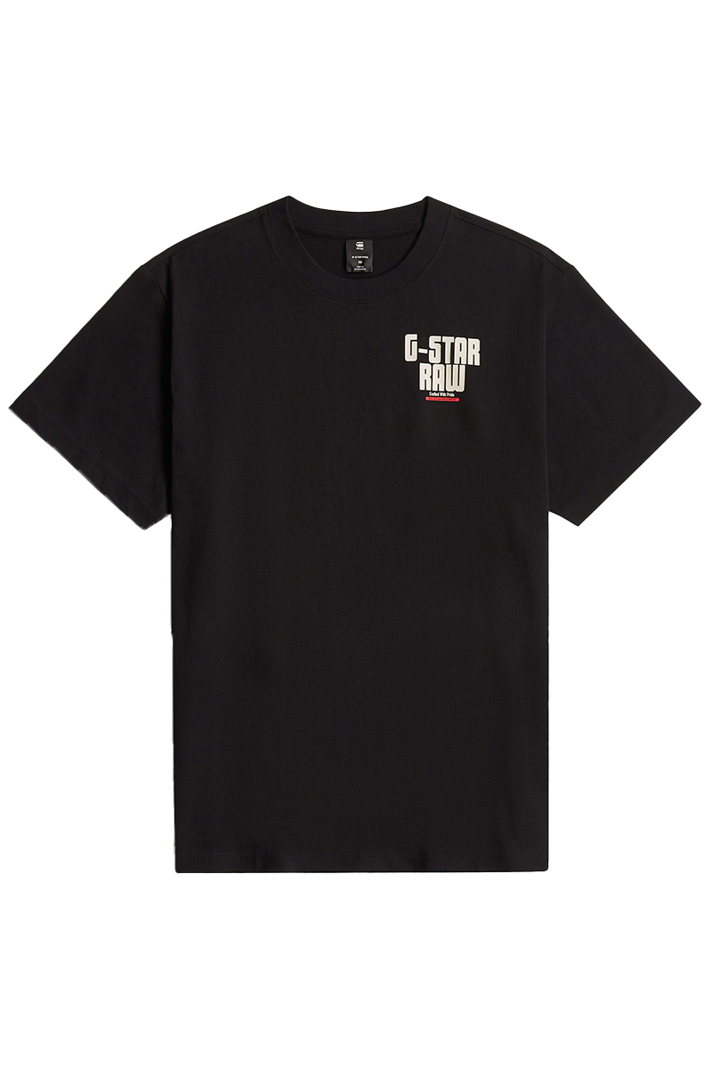 Heren t-shirt kortemouw zwart