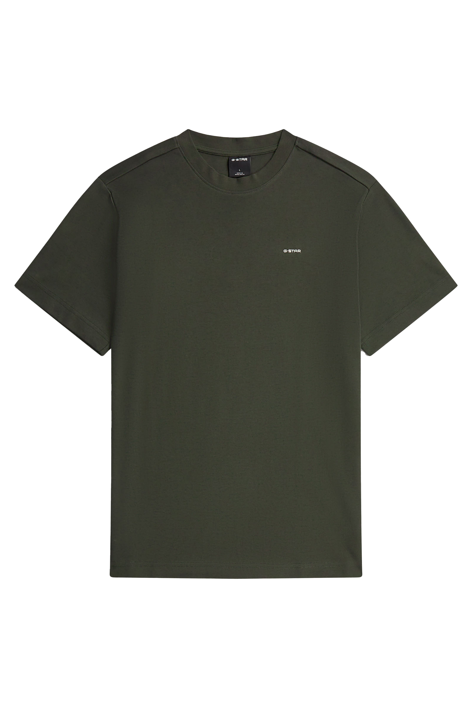 Heren t-shirt kortemouw grijs