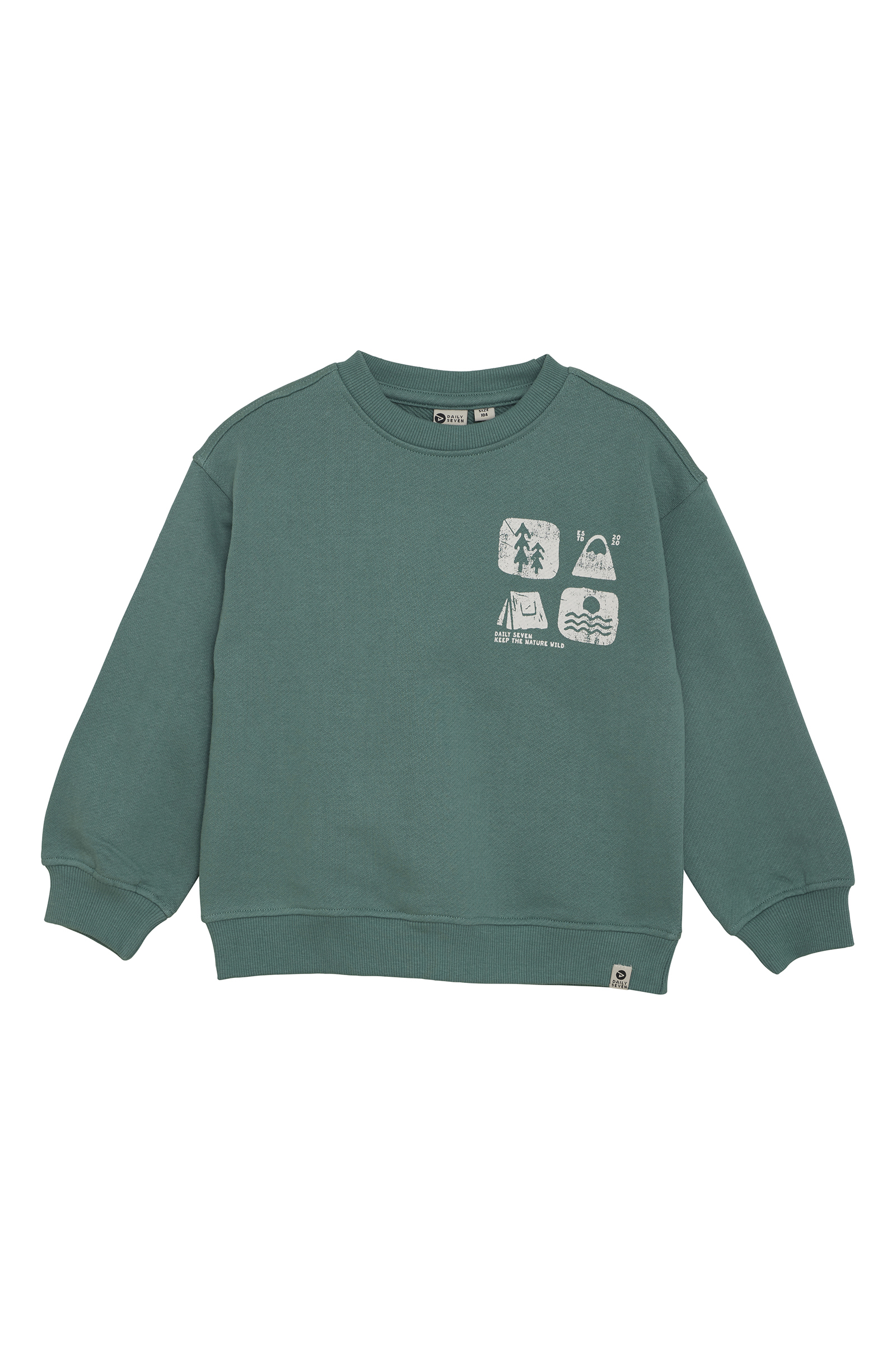 Jongens sweater groen