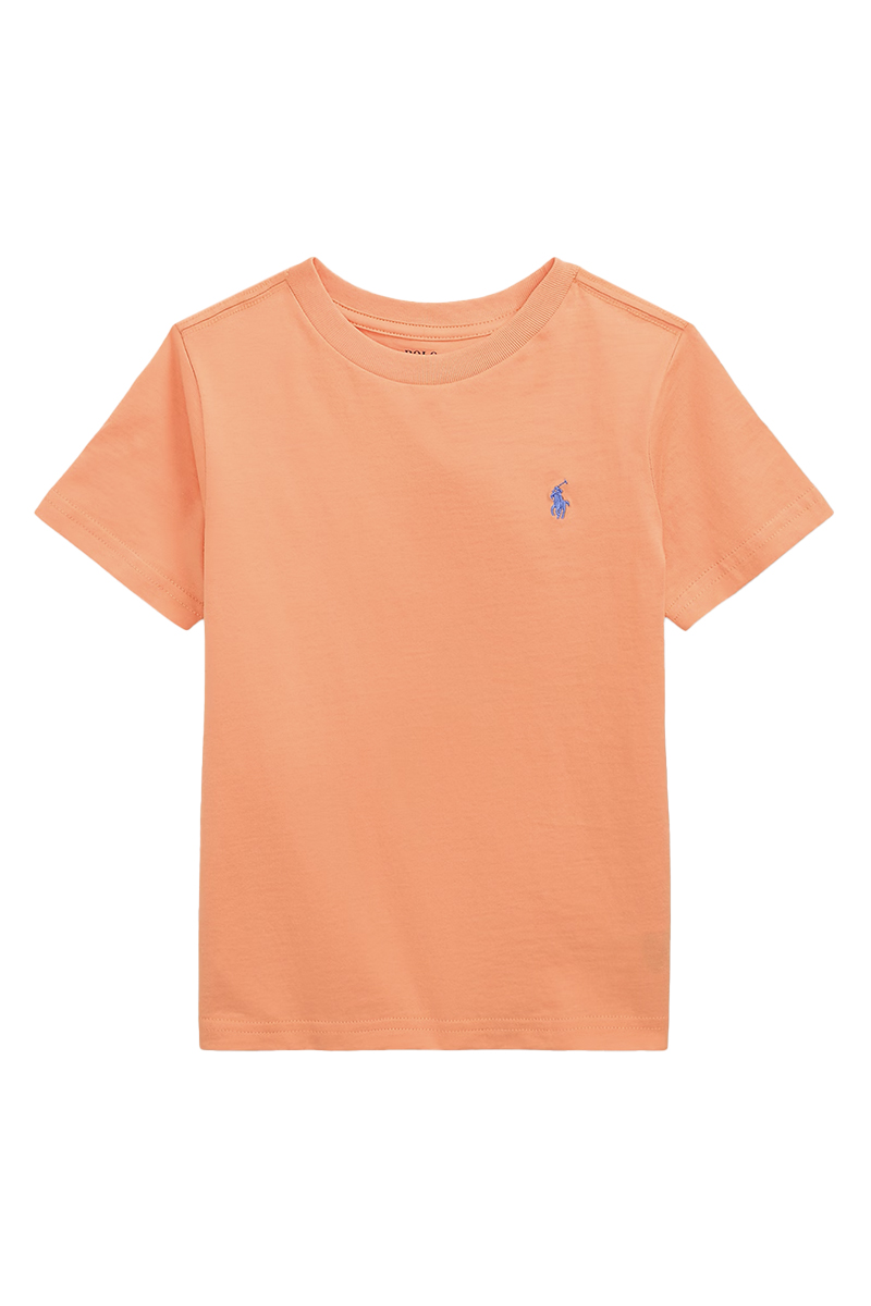 Jongens t-shirt korte mouw oranje
