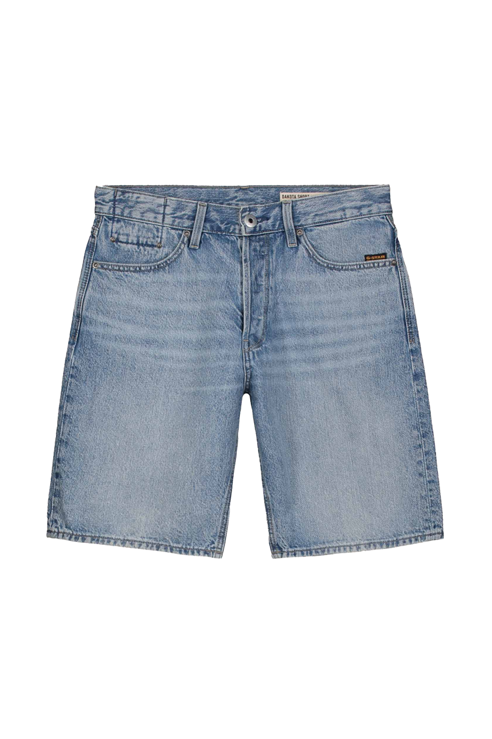 Heren short blauw