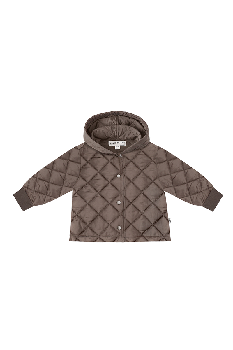 House Of Jamie quilted baby jacket Groen-1 1
