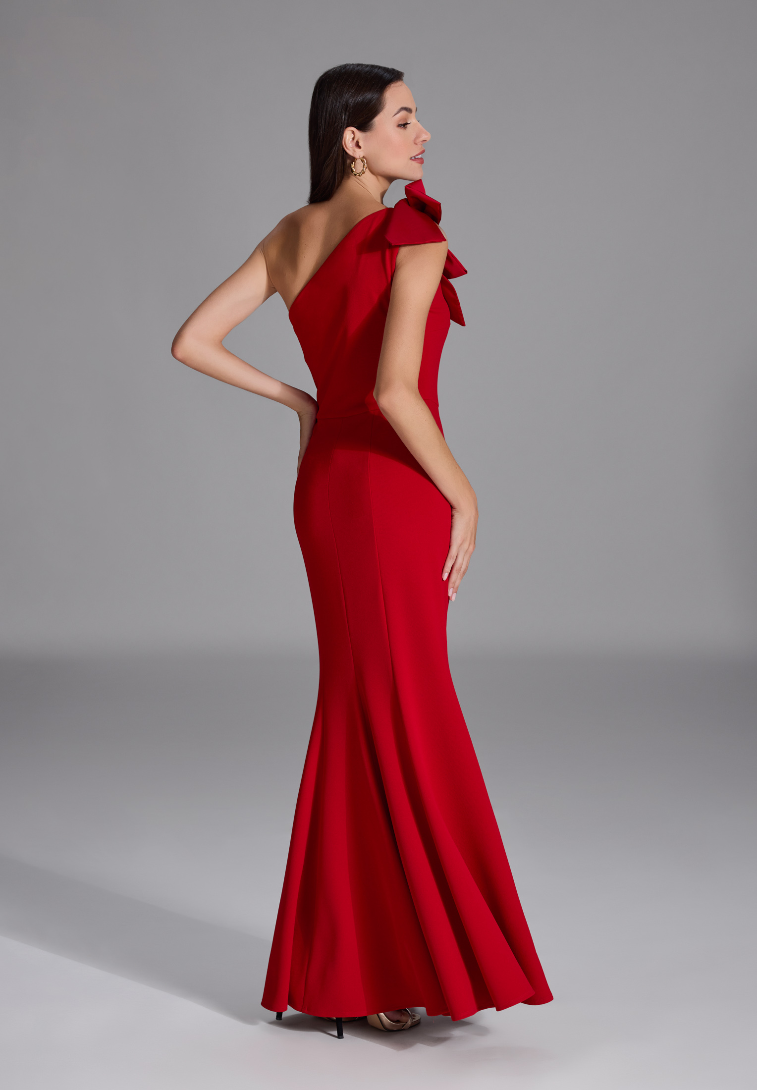Dames jurk rood