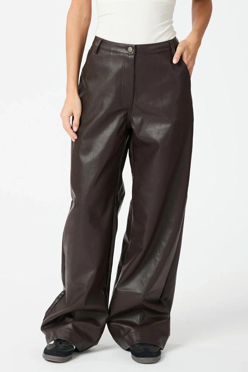 Dames broek bruin
