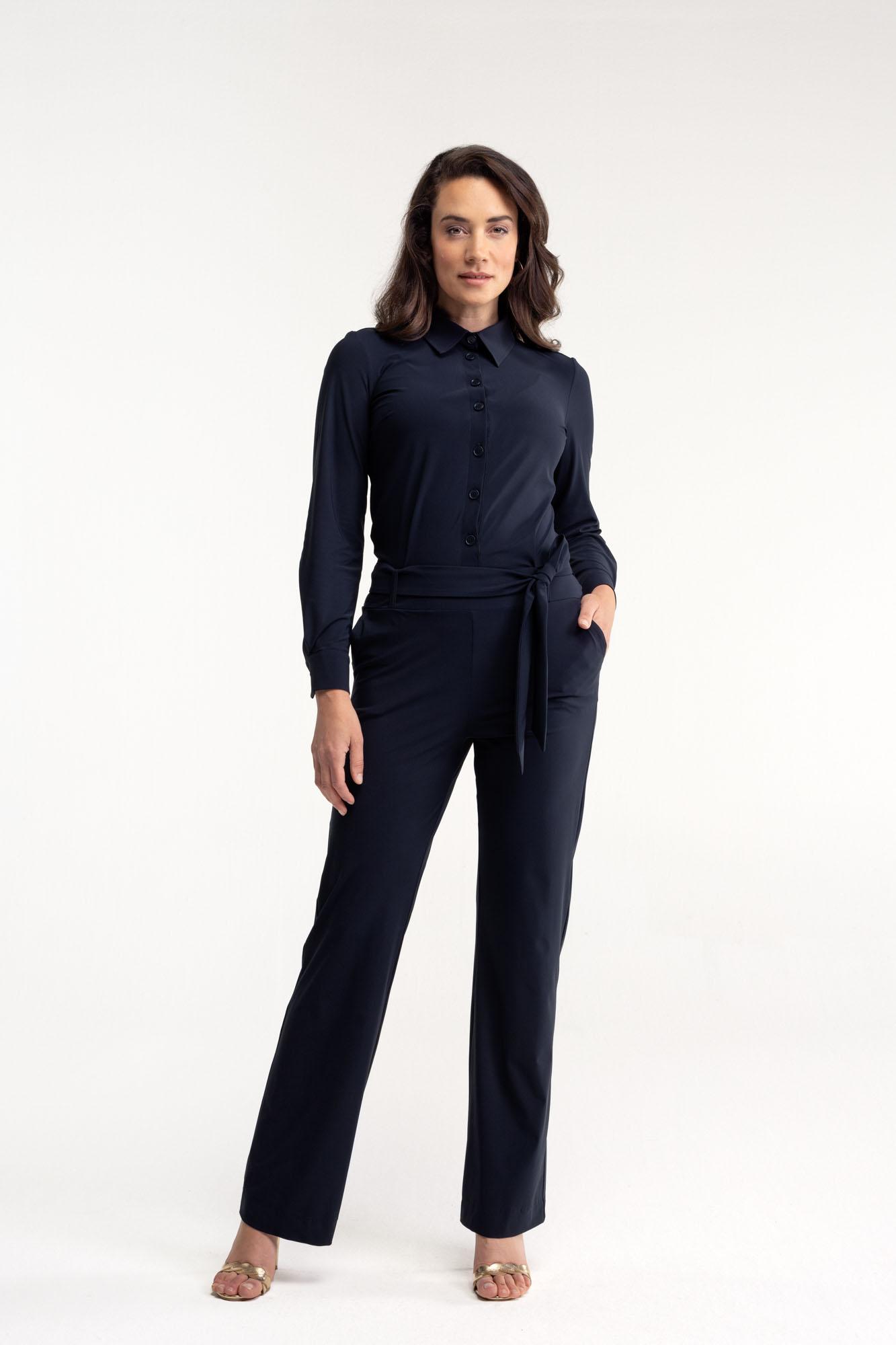 Studio Anneloes Angel LS jumpsuit Zwart-1 4