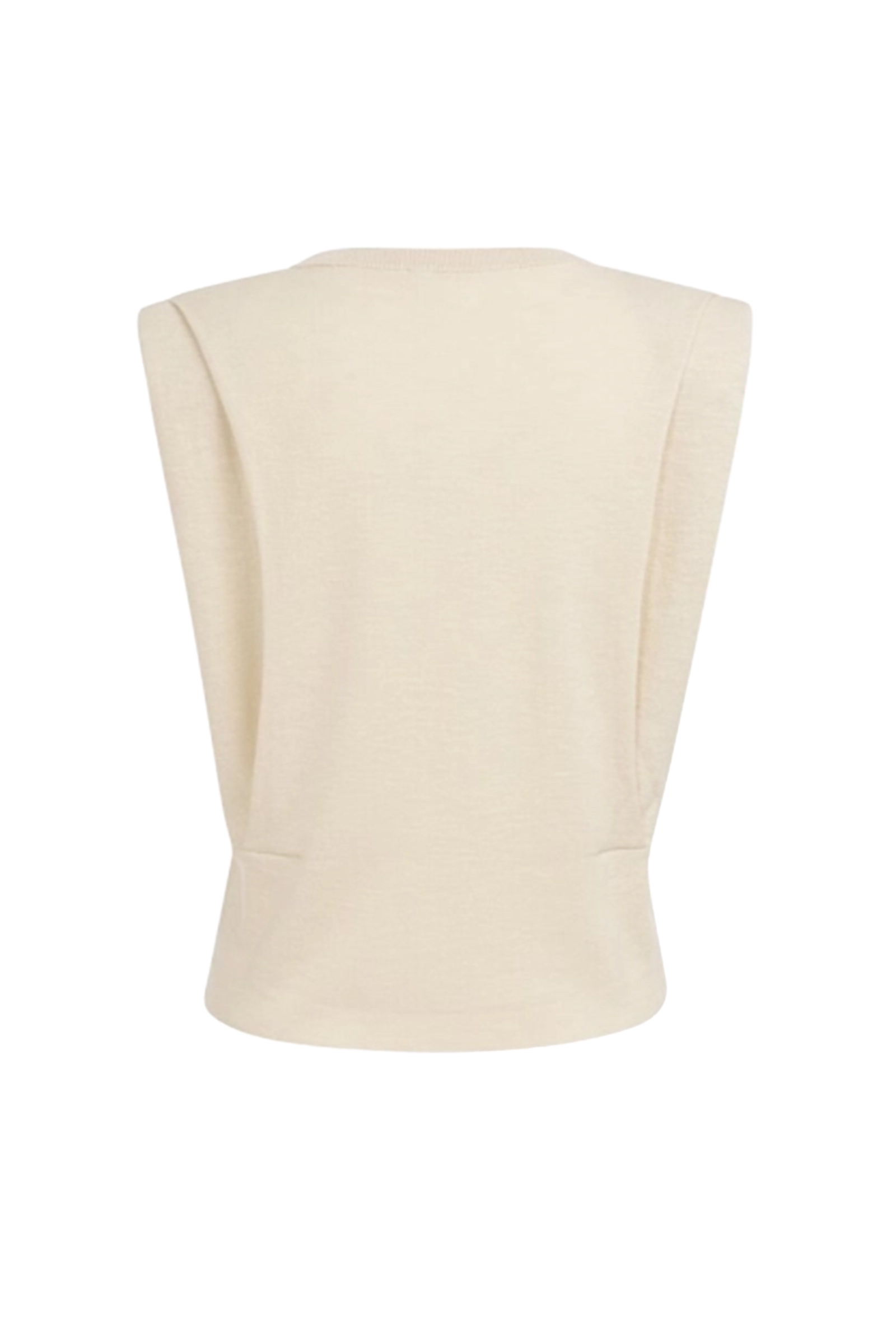 Dames vest wit