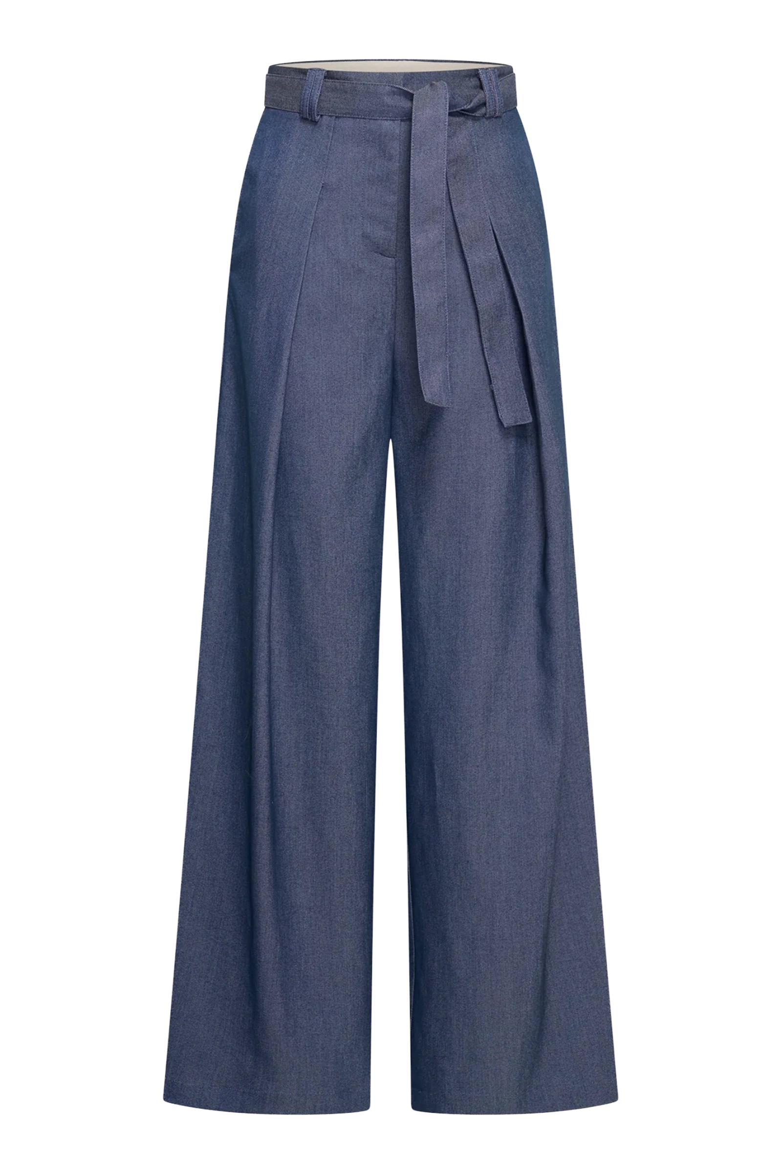 Dames broek blauw