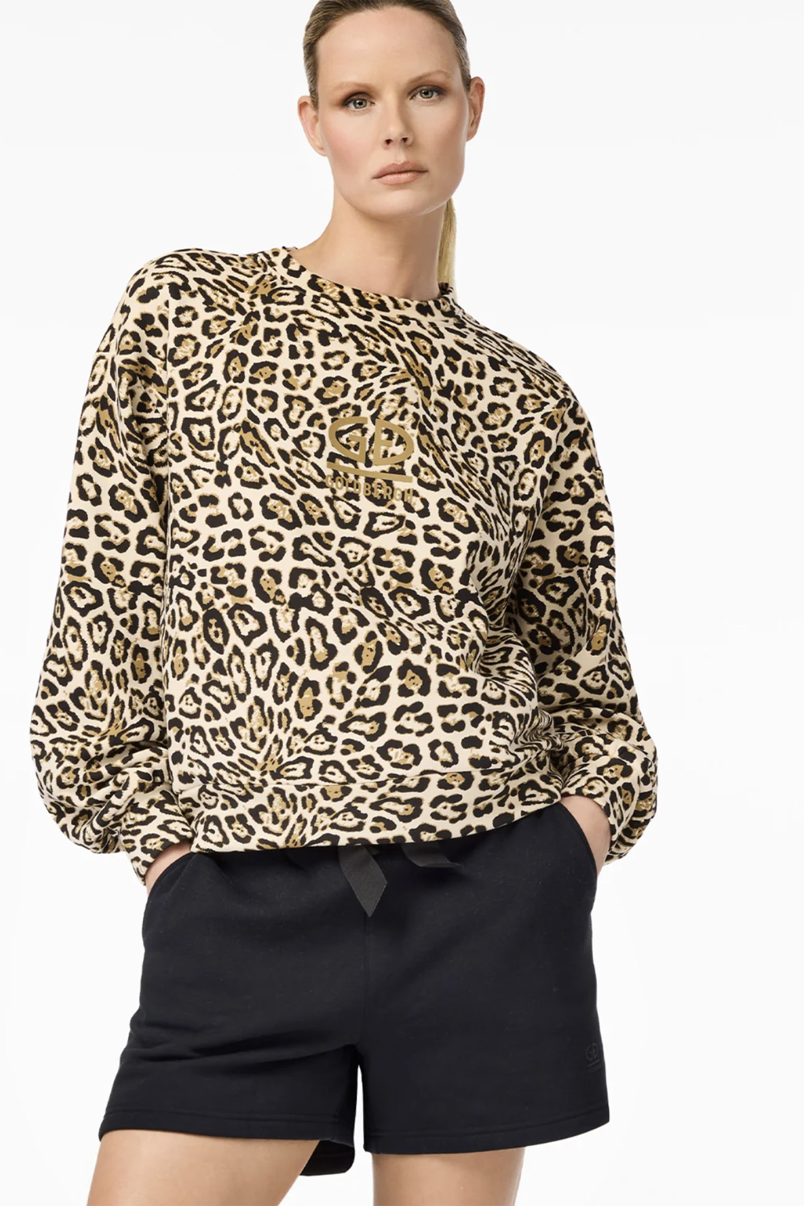 Casual dames sweater bruin