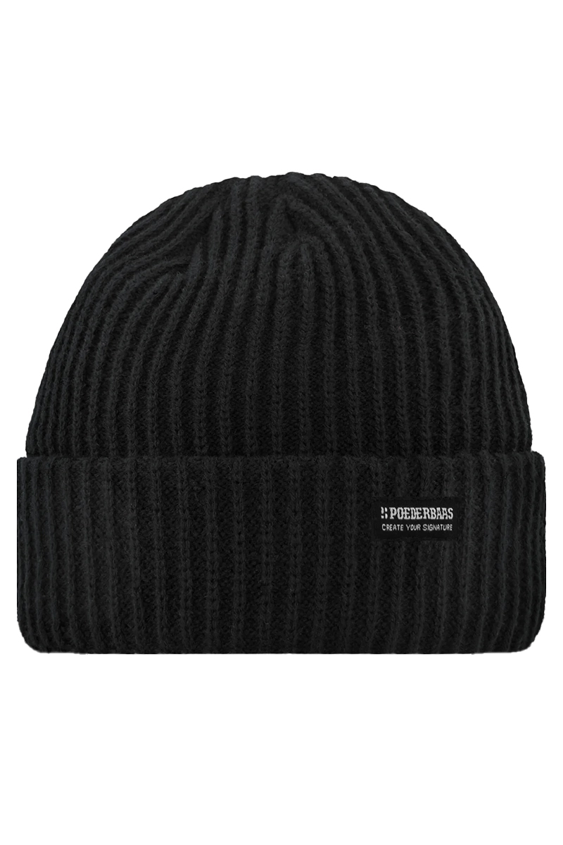 Wintersport muts senior zwart
