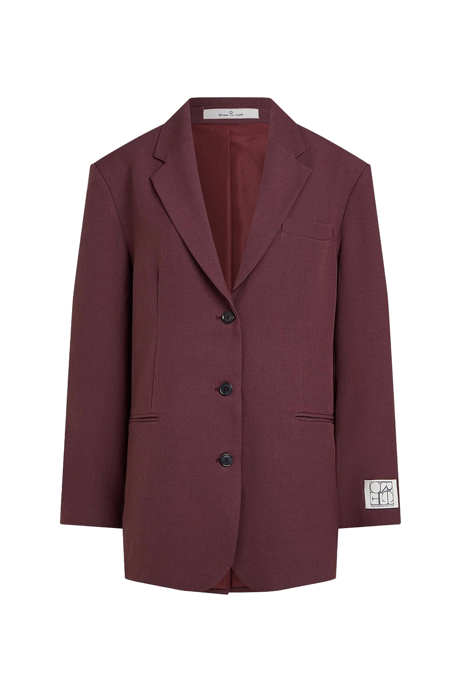 Dames blazer rood