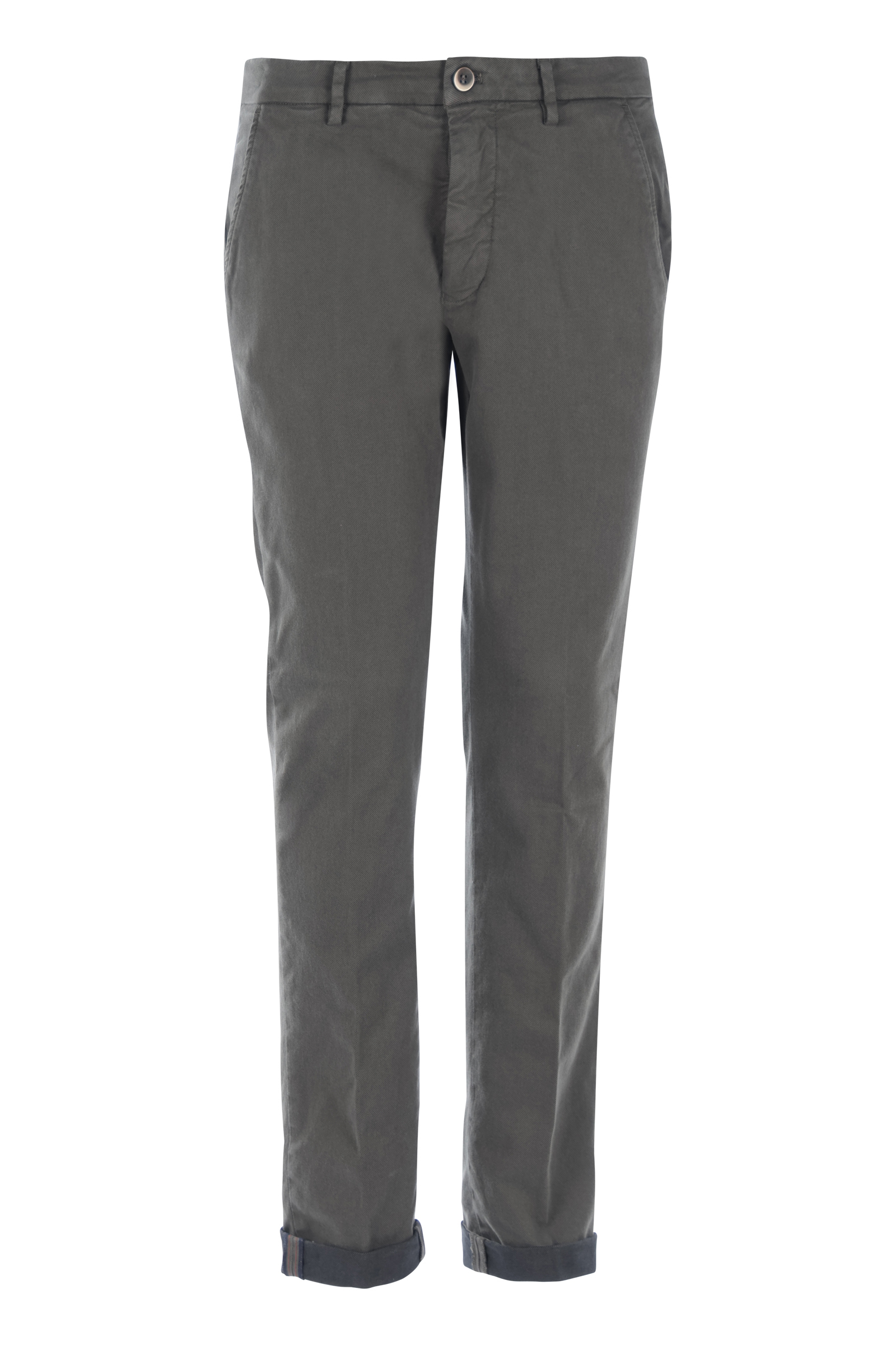 Heren chino bruin