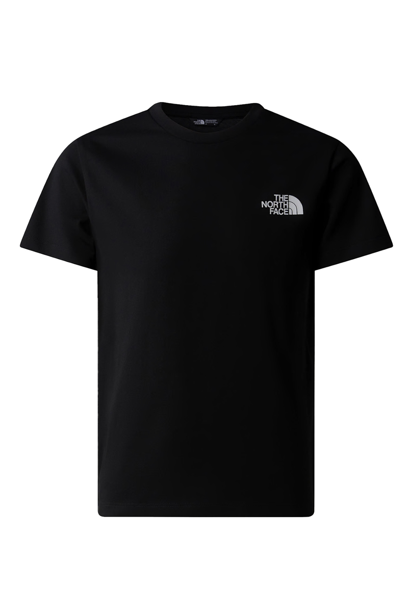 Casual jongens t-shirt km zwart