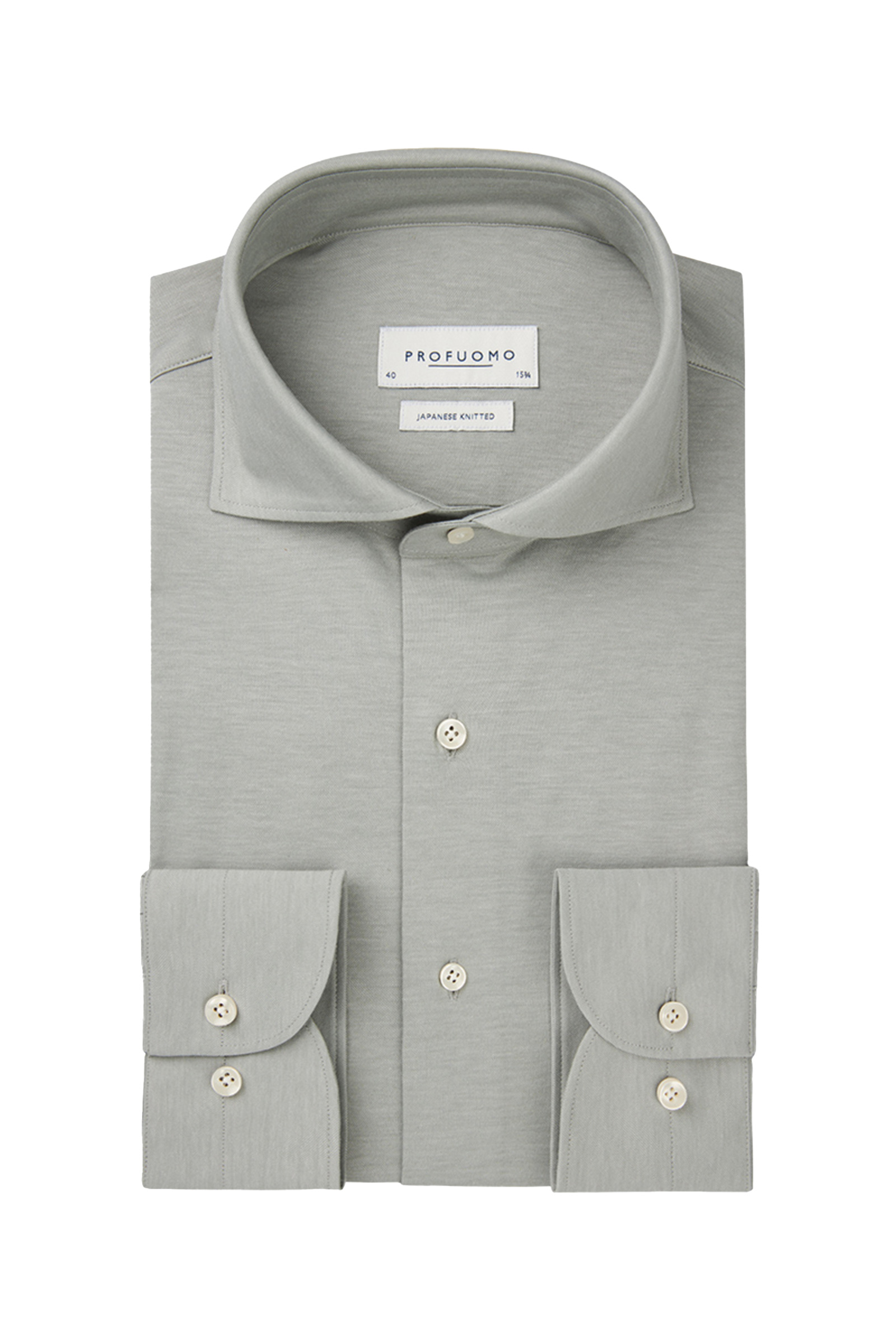 Heren overhemd lm casual groen