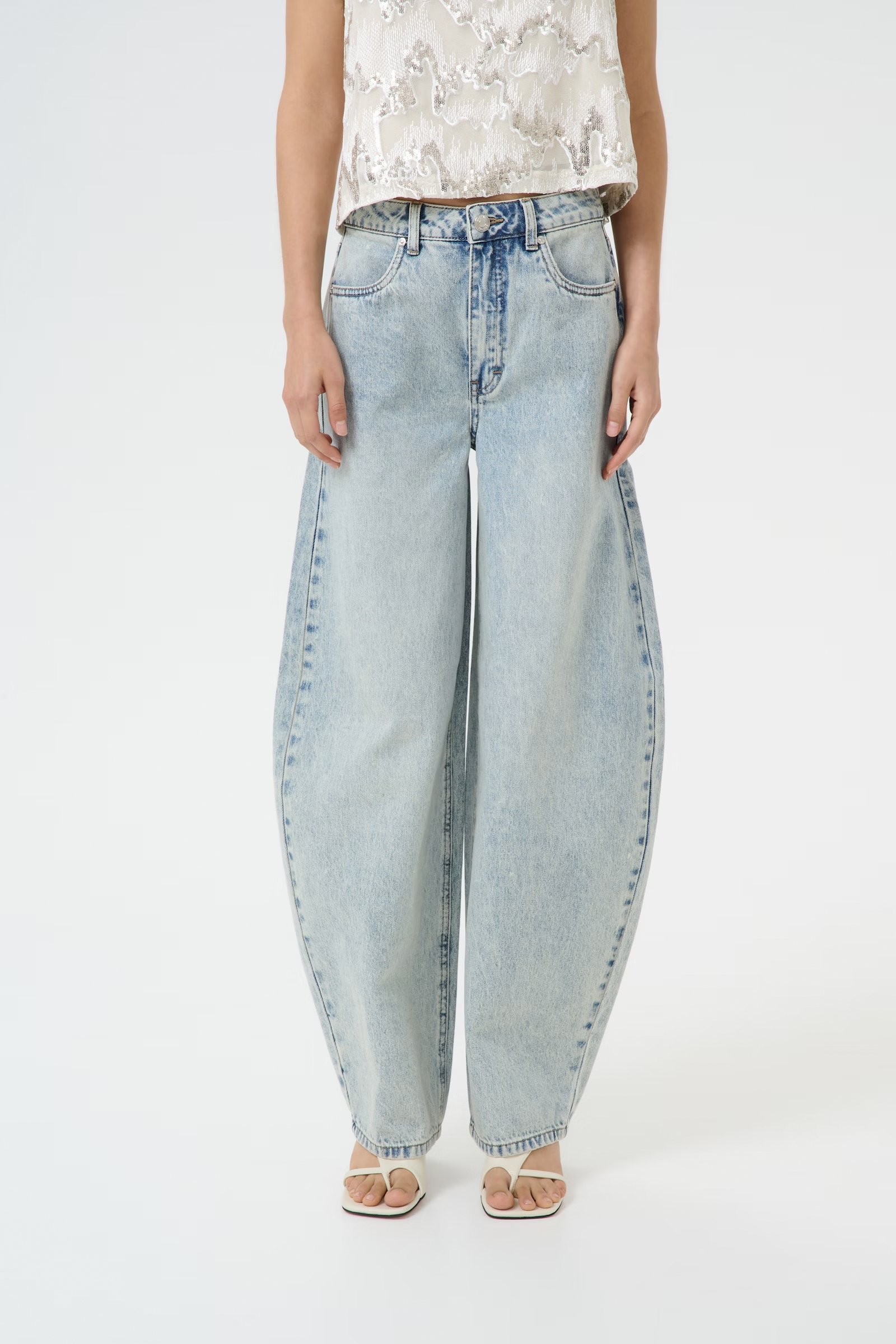 Dames jeans blauw