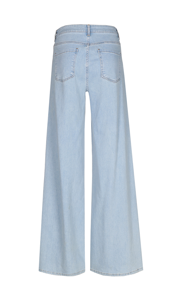 Dames broek blauw