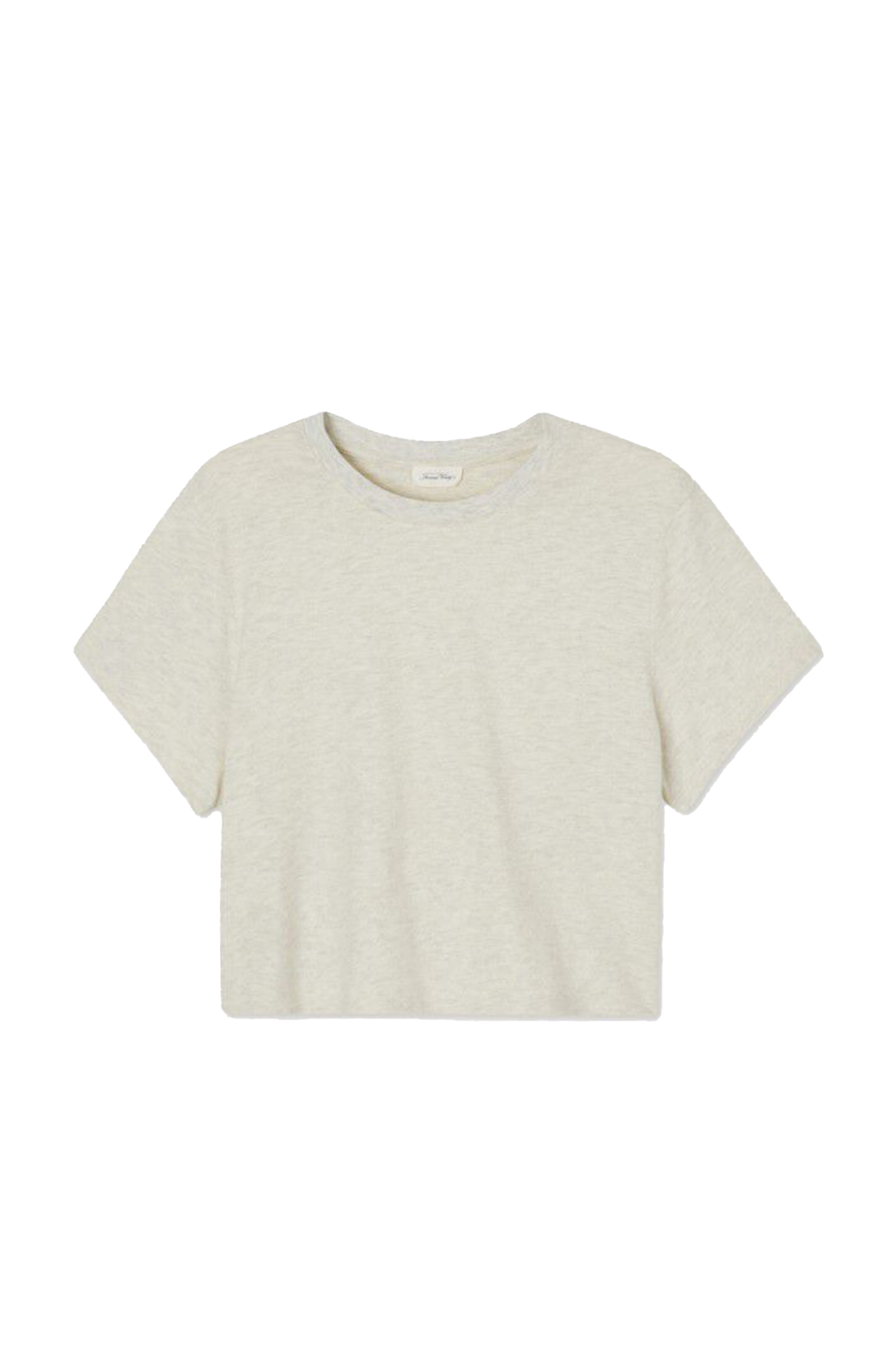 Dames t-shirt korte mouw grijs