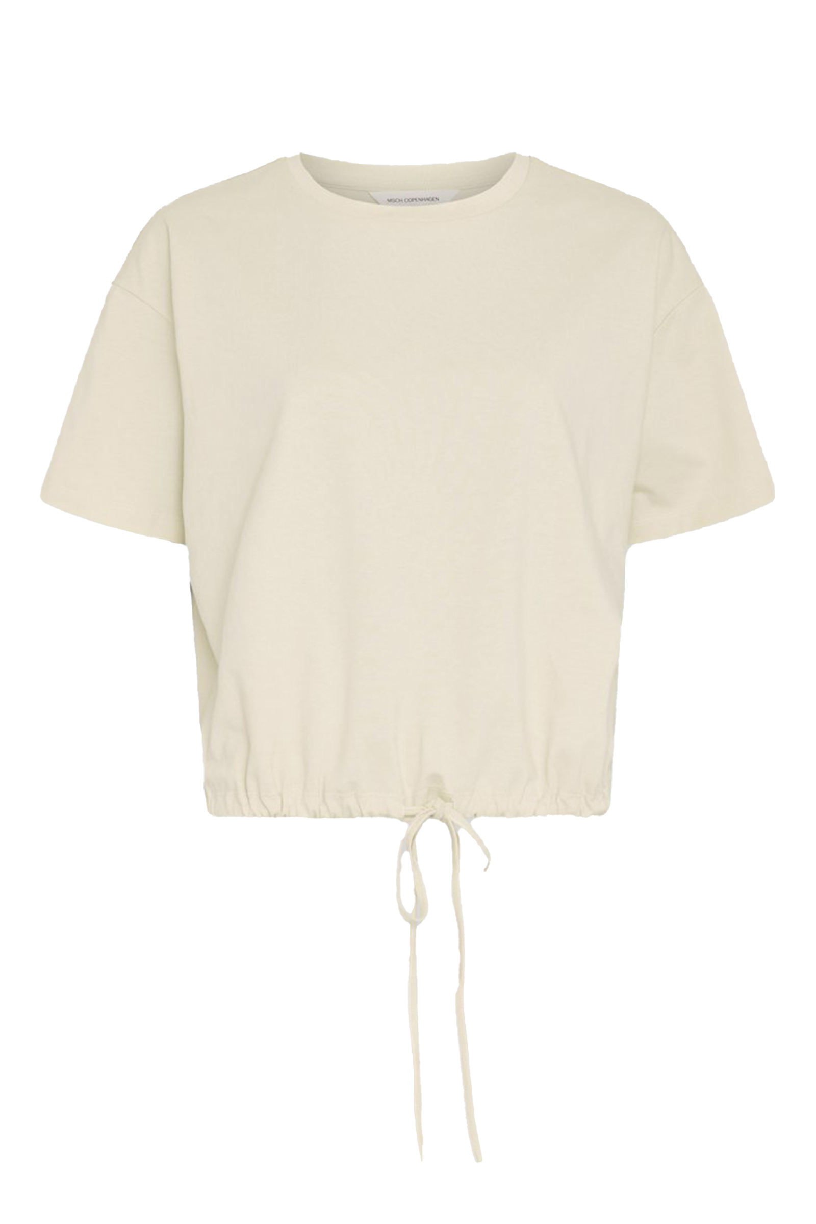 Dames t-shirt korte mouw ecru
