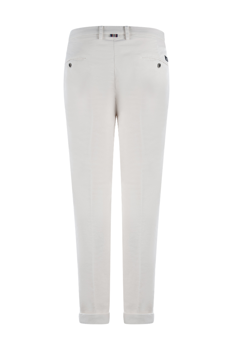 Heren broek ecru