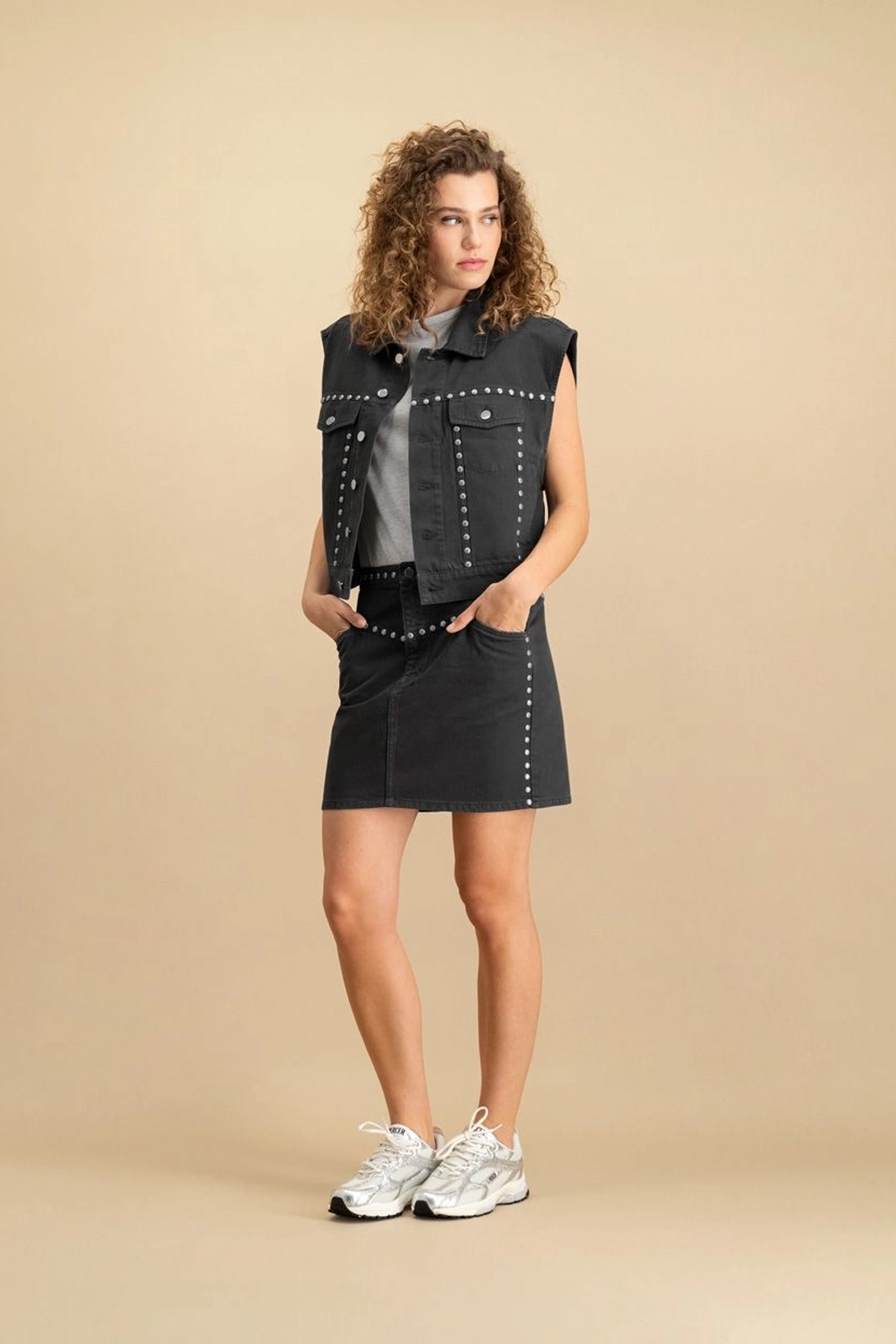 Circle of Trust Girls coco skirt Zwart-1 2