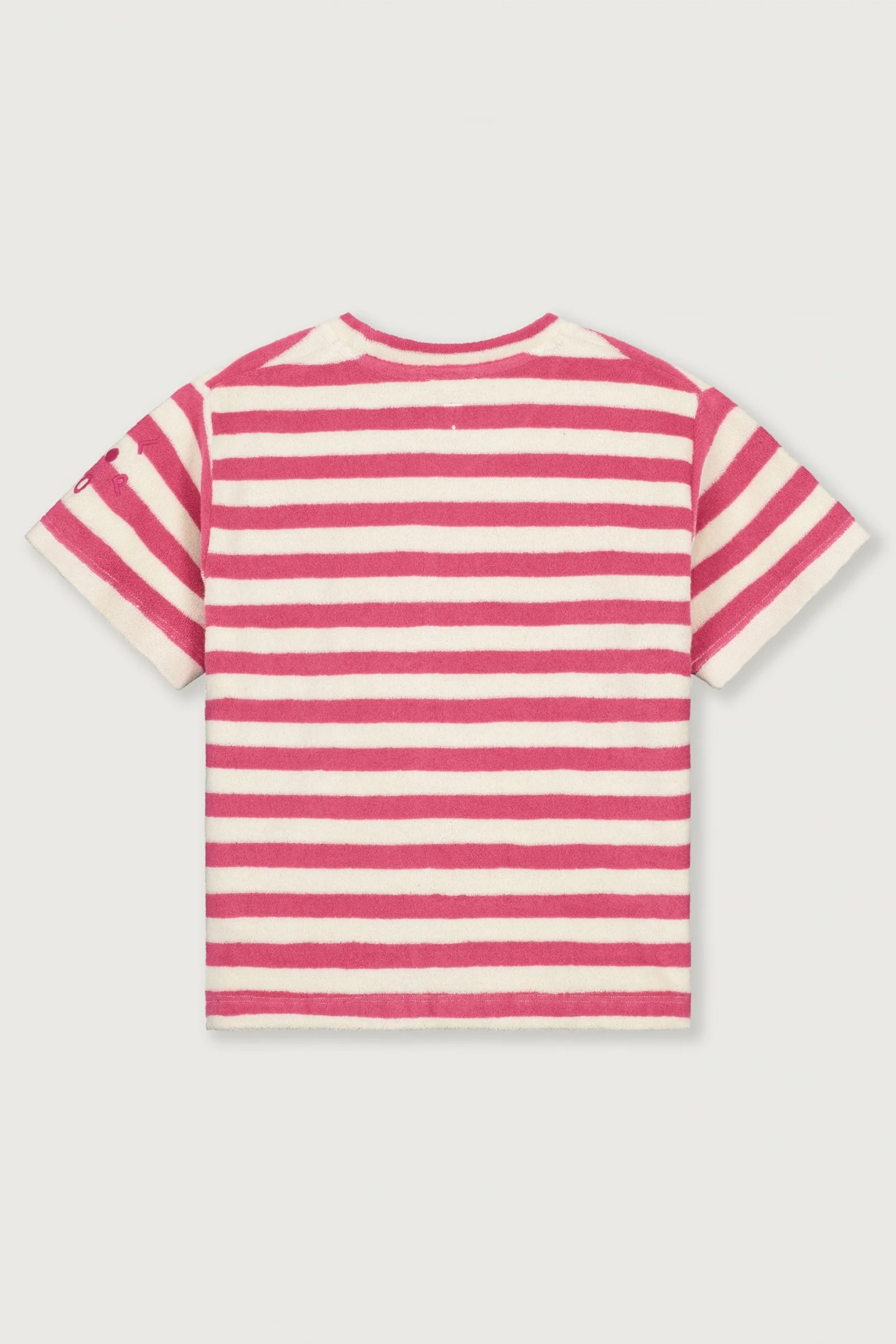 Gray Label Pop terry oversized tee Rood-1 2
